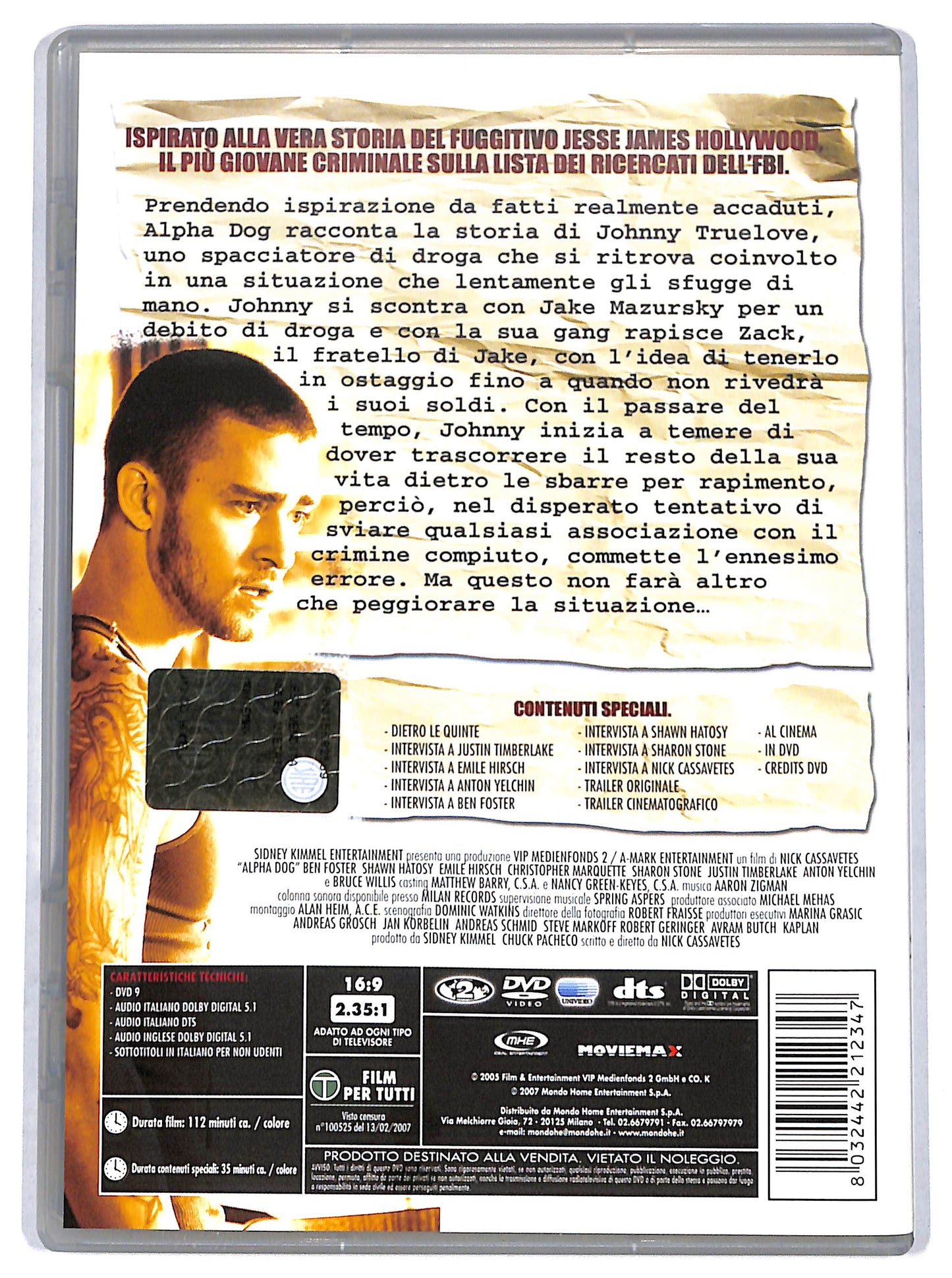 EBOND alpha dog DVD D700420