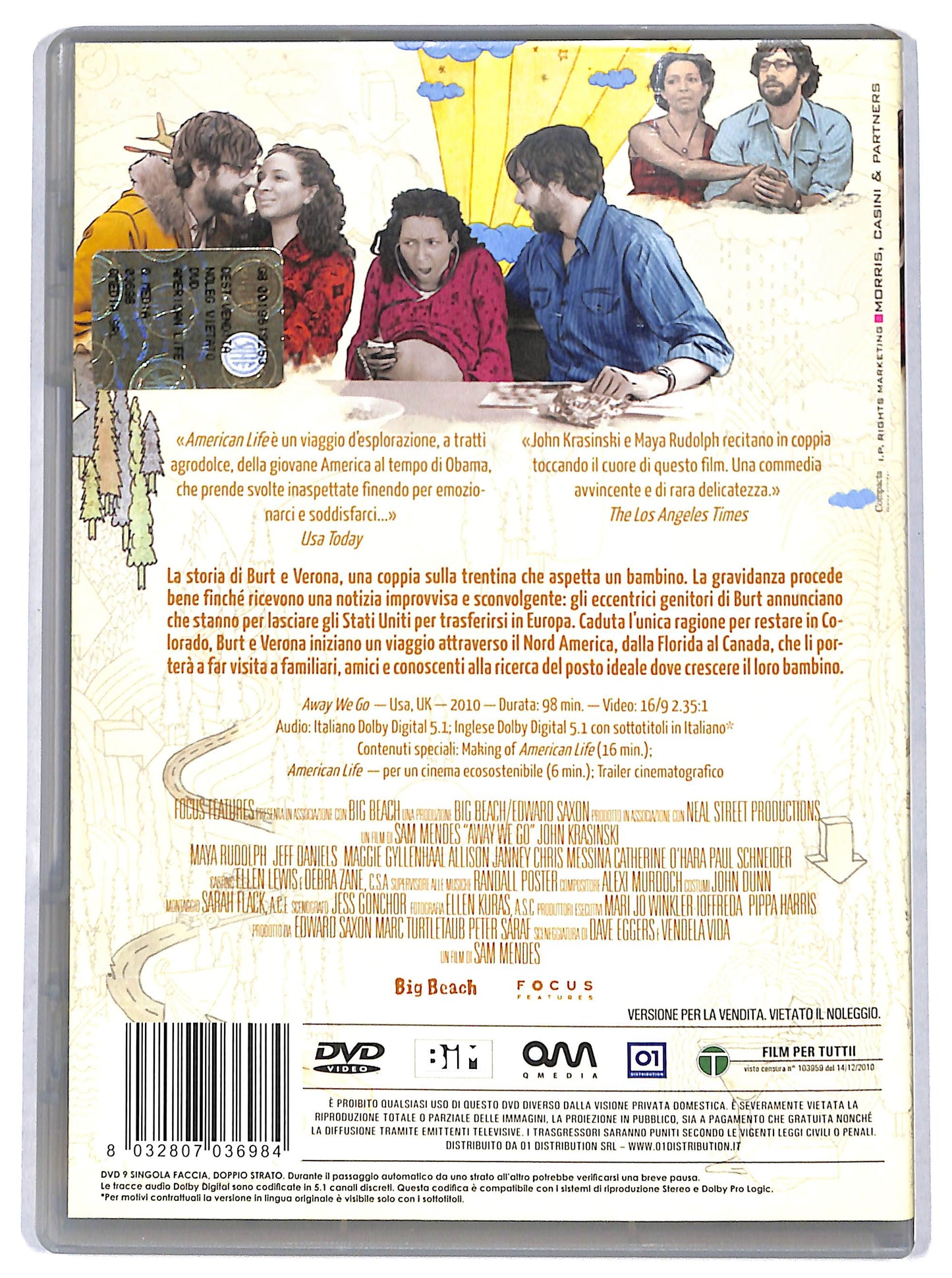 EBOND american life DVD D700458