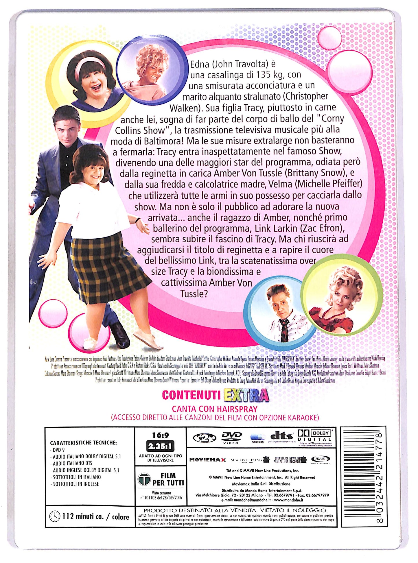 EBOND Hairspray - Grasso e bello DVD D700534