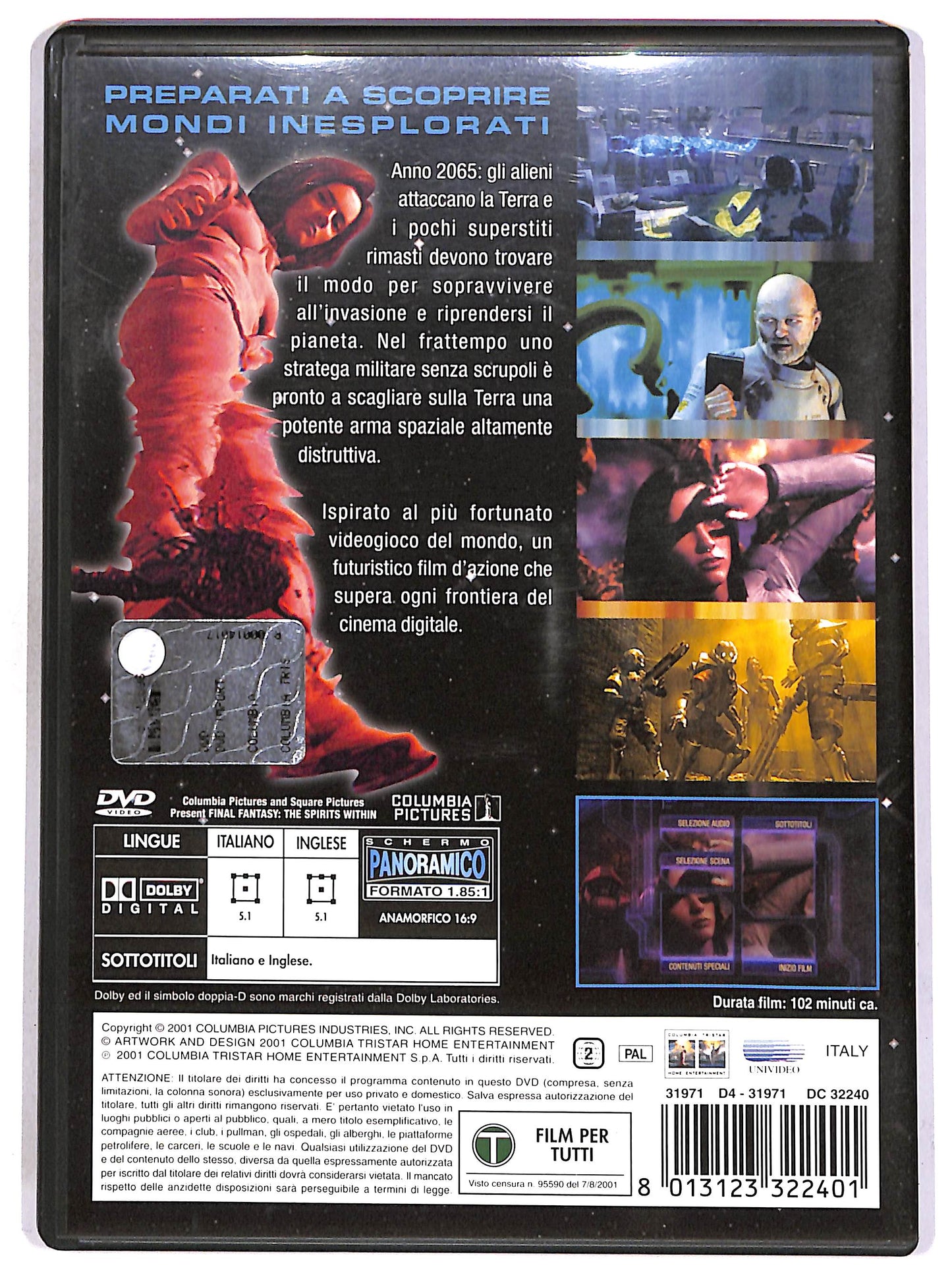 EBOND Final Fantasy NOLEGGIO DVD D700562