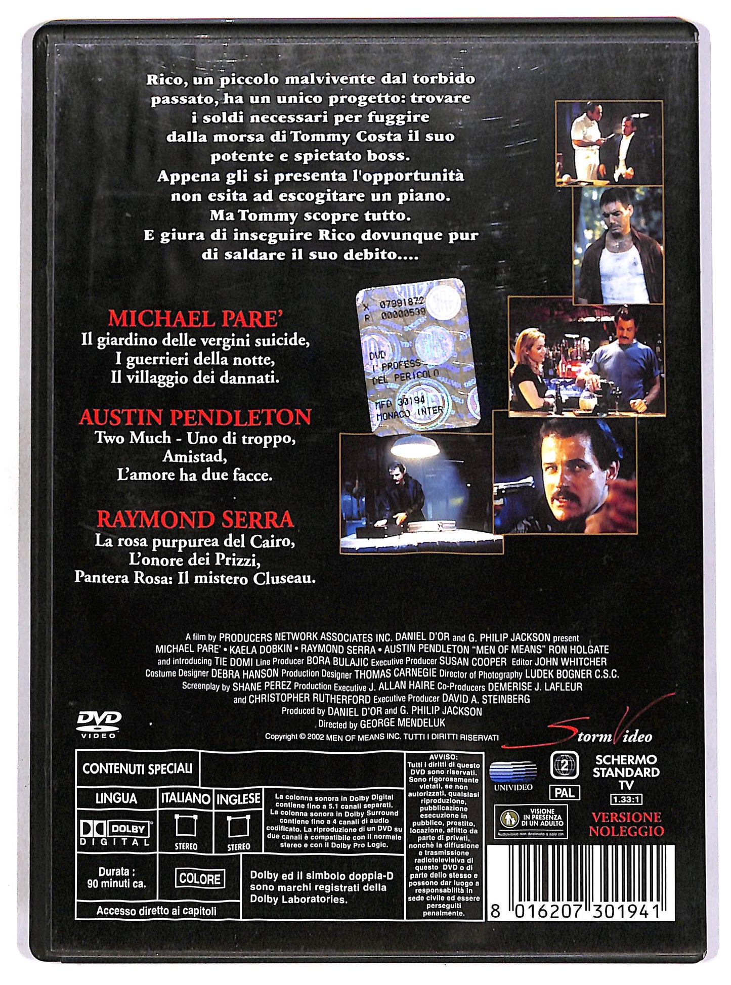 EBOND I professionisti del pericolo NOLEGGIO DVD D700605