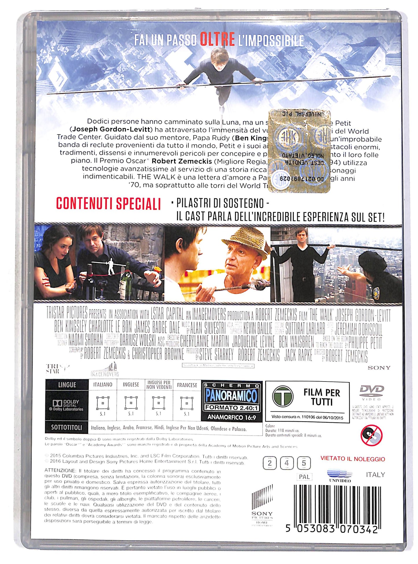 EBOND The Walk DVD D700735
