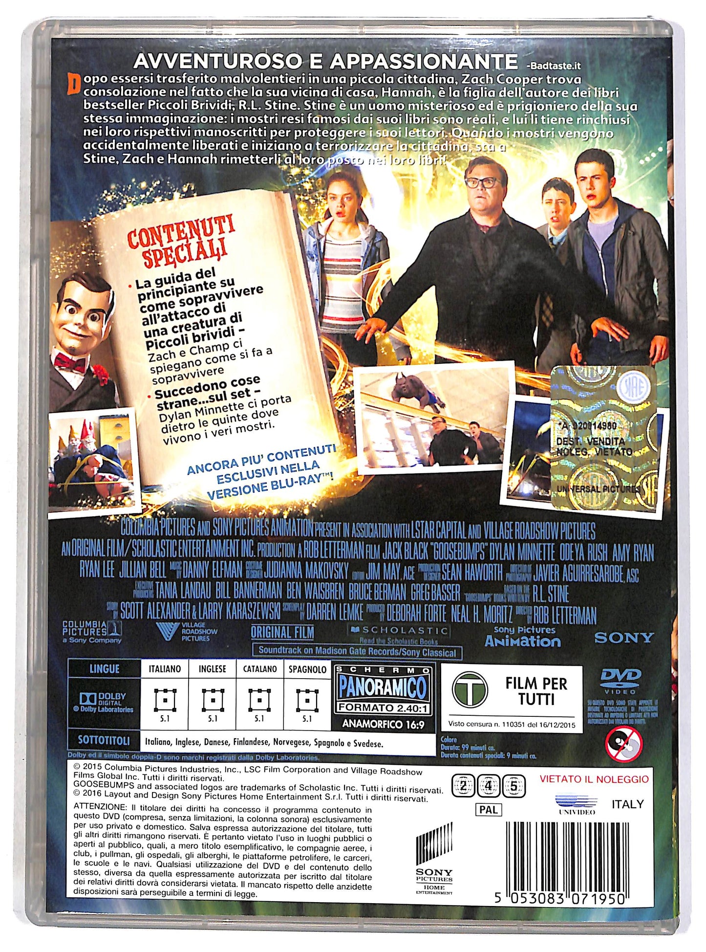 EBOND Piccoli brividi DVD D700738