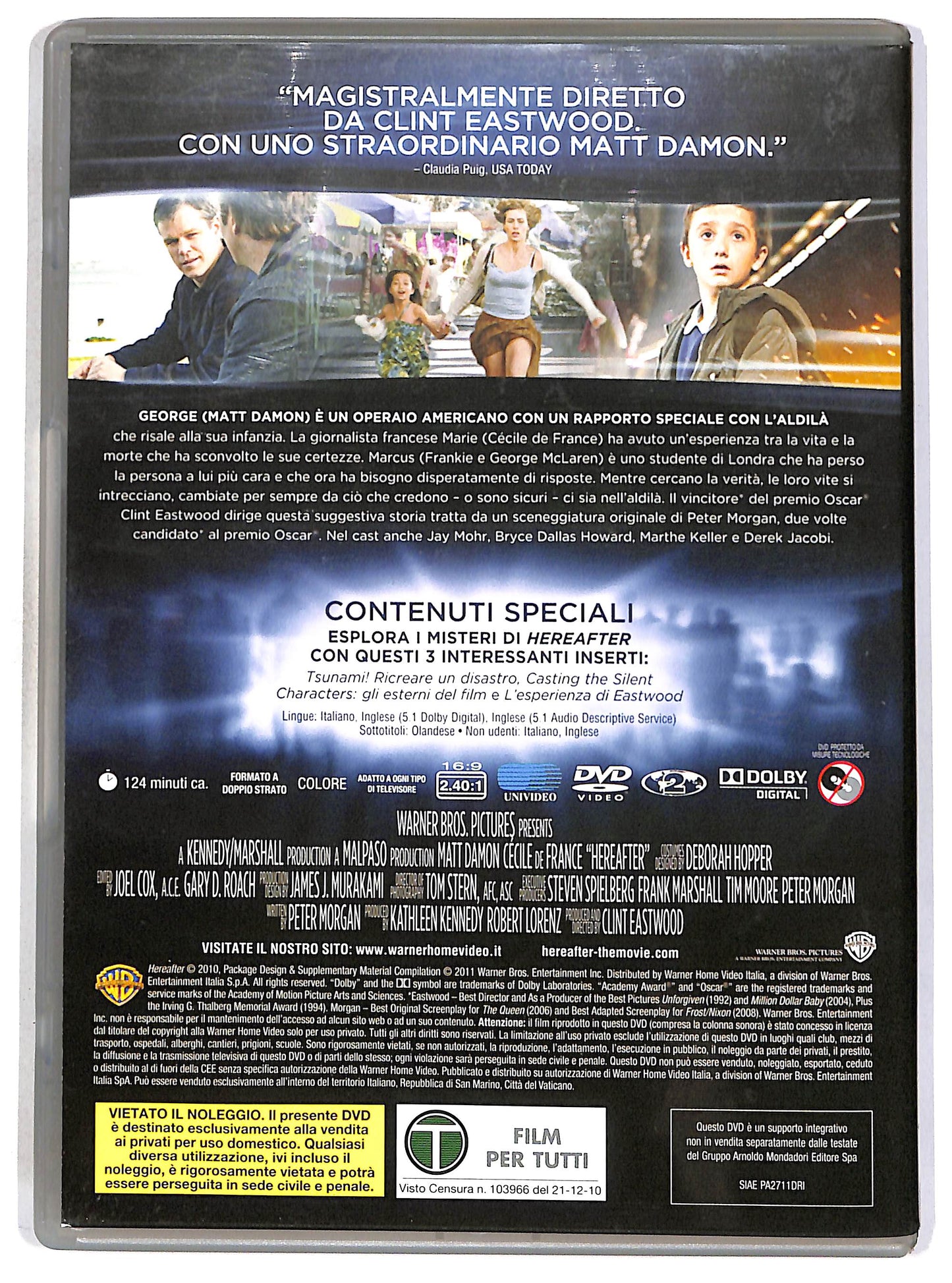 EBOND Hereafter EDITORIALE DVD D700740