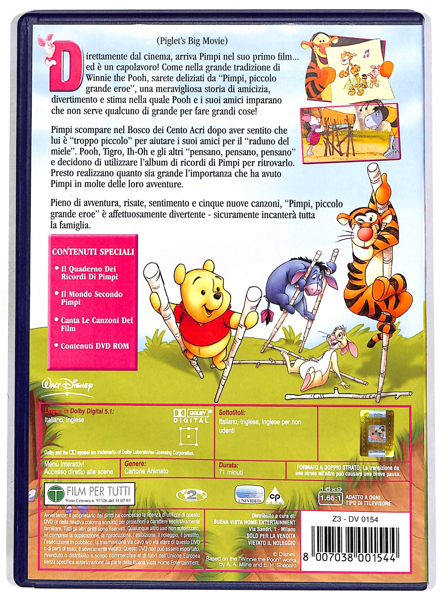 EBOND Pimpi, piccolo grande eroe DVD D700746
