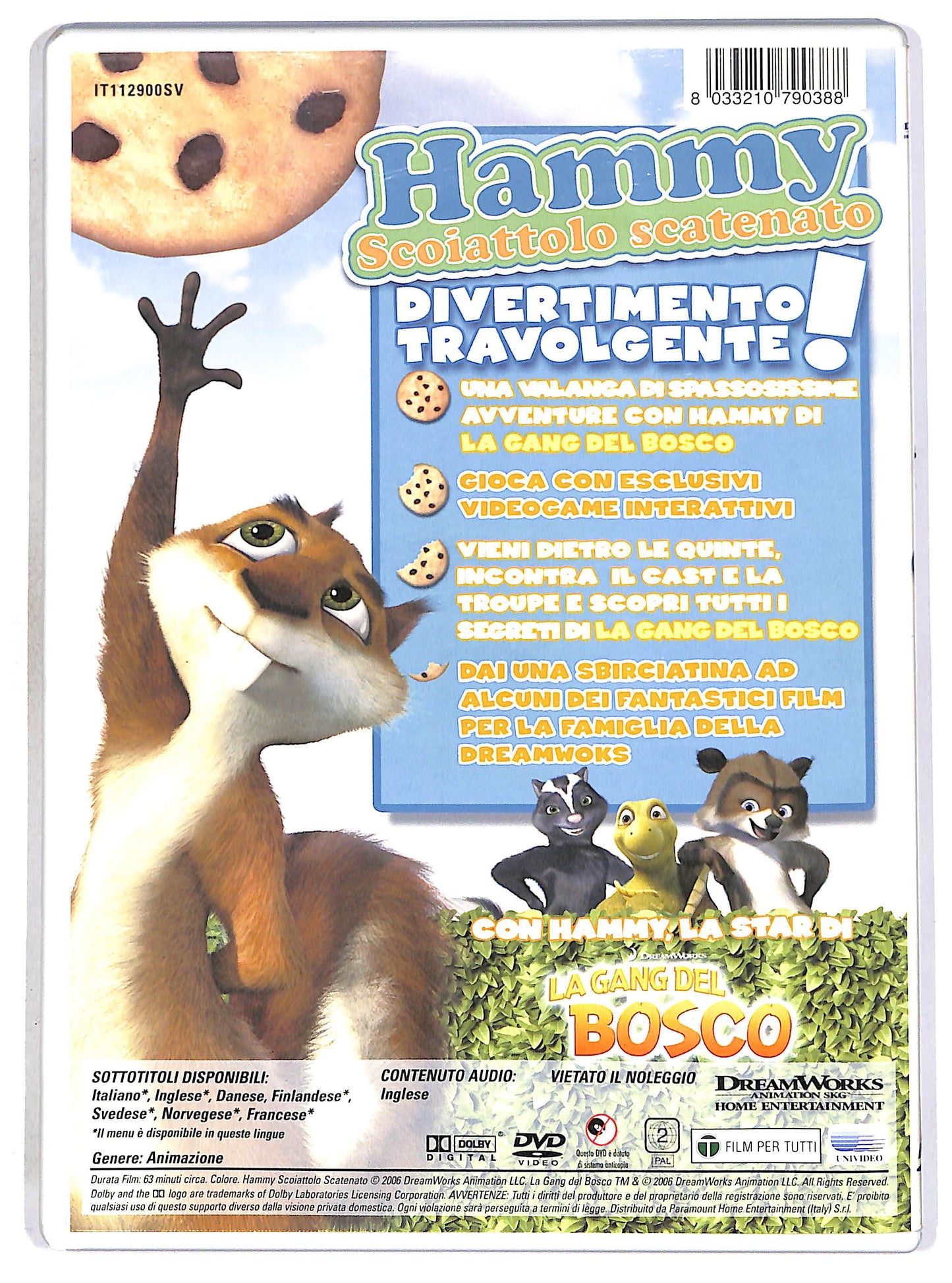 EBOND Hammy scoiattolo scatenato DVD D700748