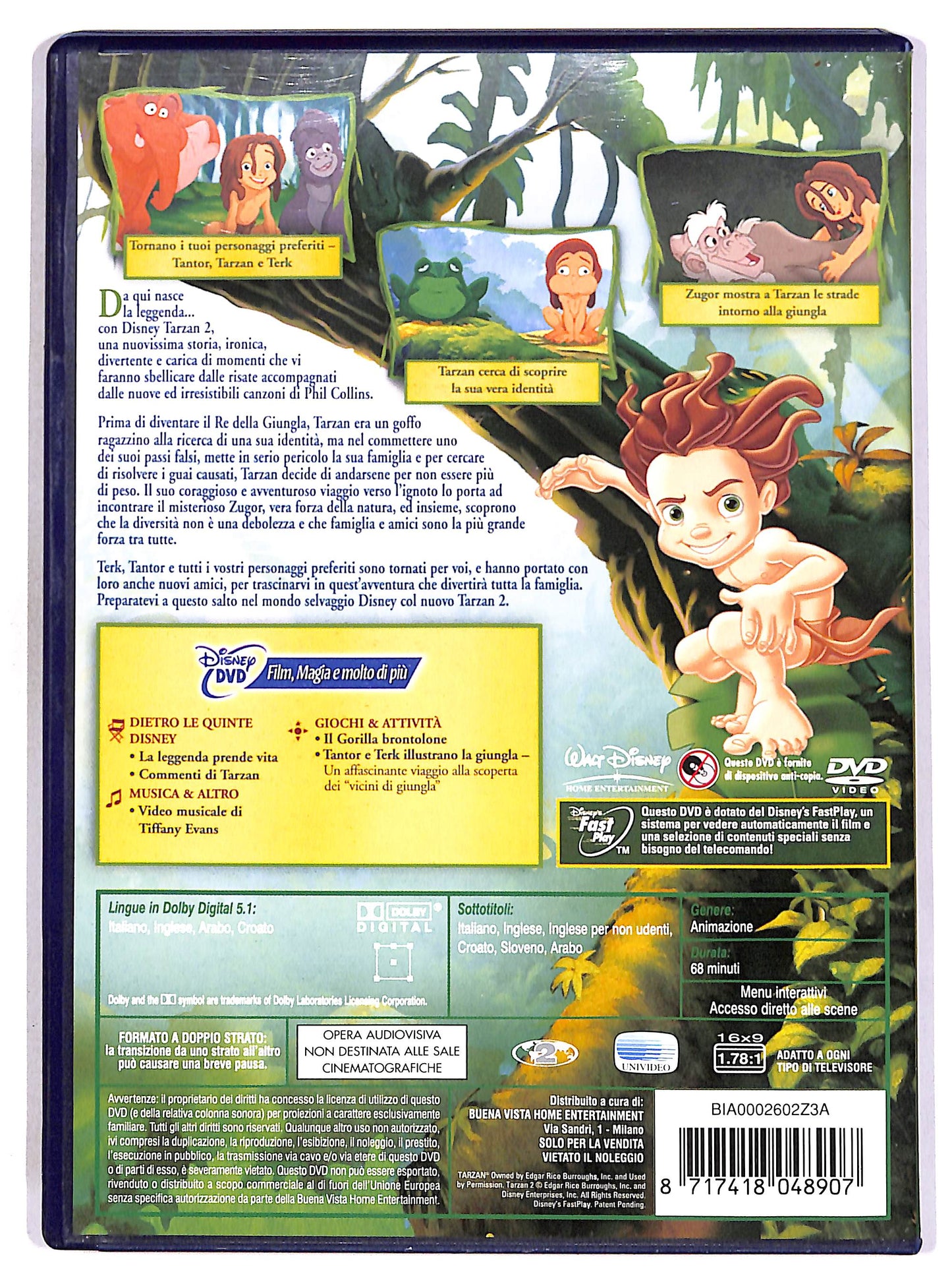 EBOND Tarzan 2 DVD D700749