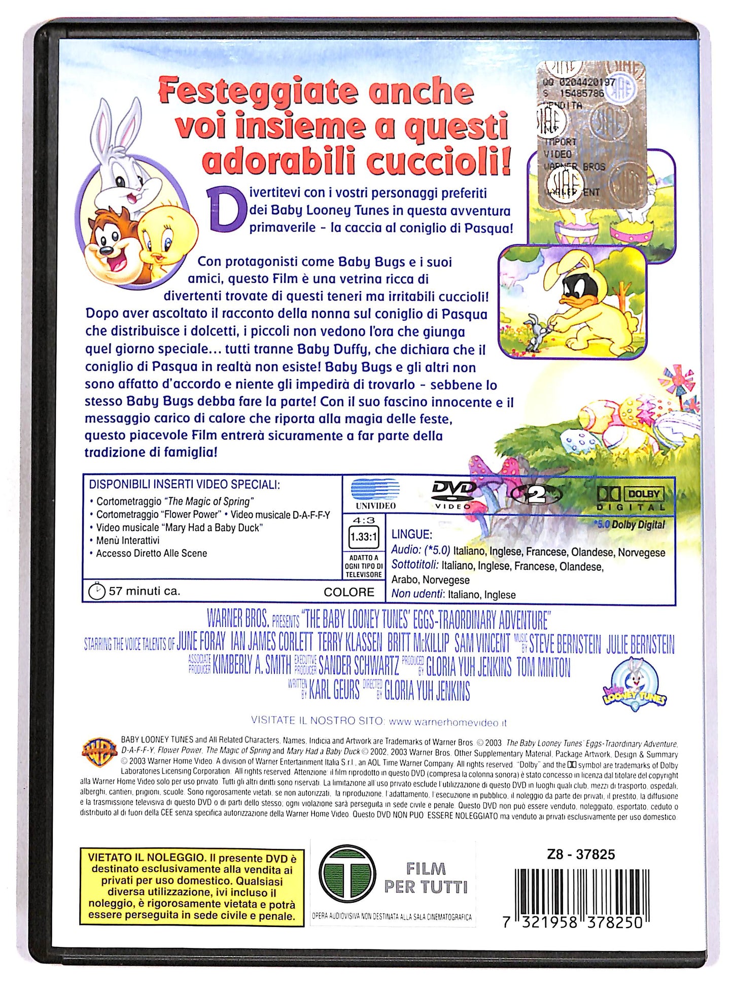 EBOND Baby Looney Tunes - Una straordinaria avventura DVD D700755