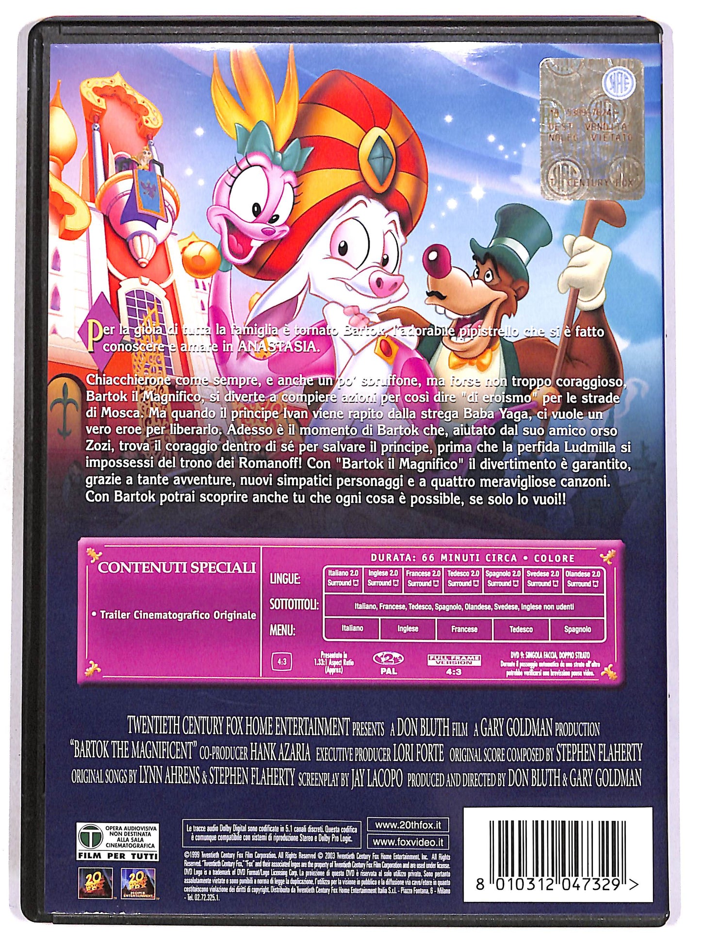 EBOND Bartok il magnifico DVD D700757