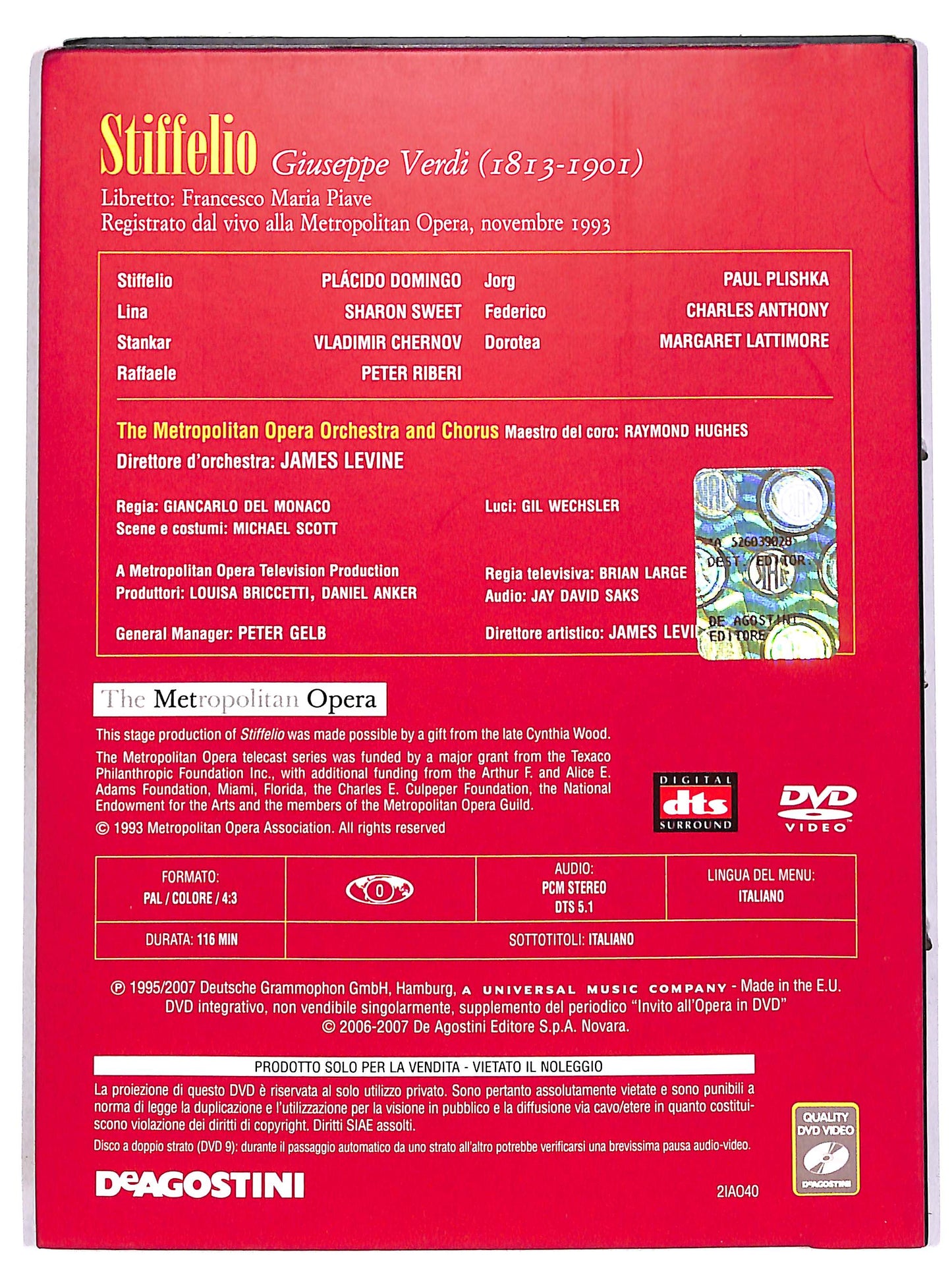 EBOND Invito all'Opera 40 - Stiffelio DIGIPACK EDITORIALE DVD D700841