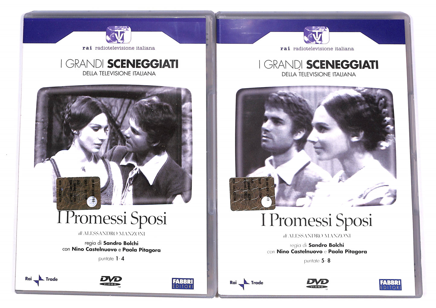 EBOND Grandi Sceneggiati - I promessi sposi - Puntate 1-8 EDITORIALE DVD D701018