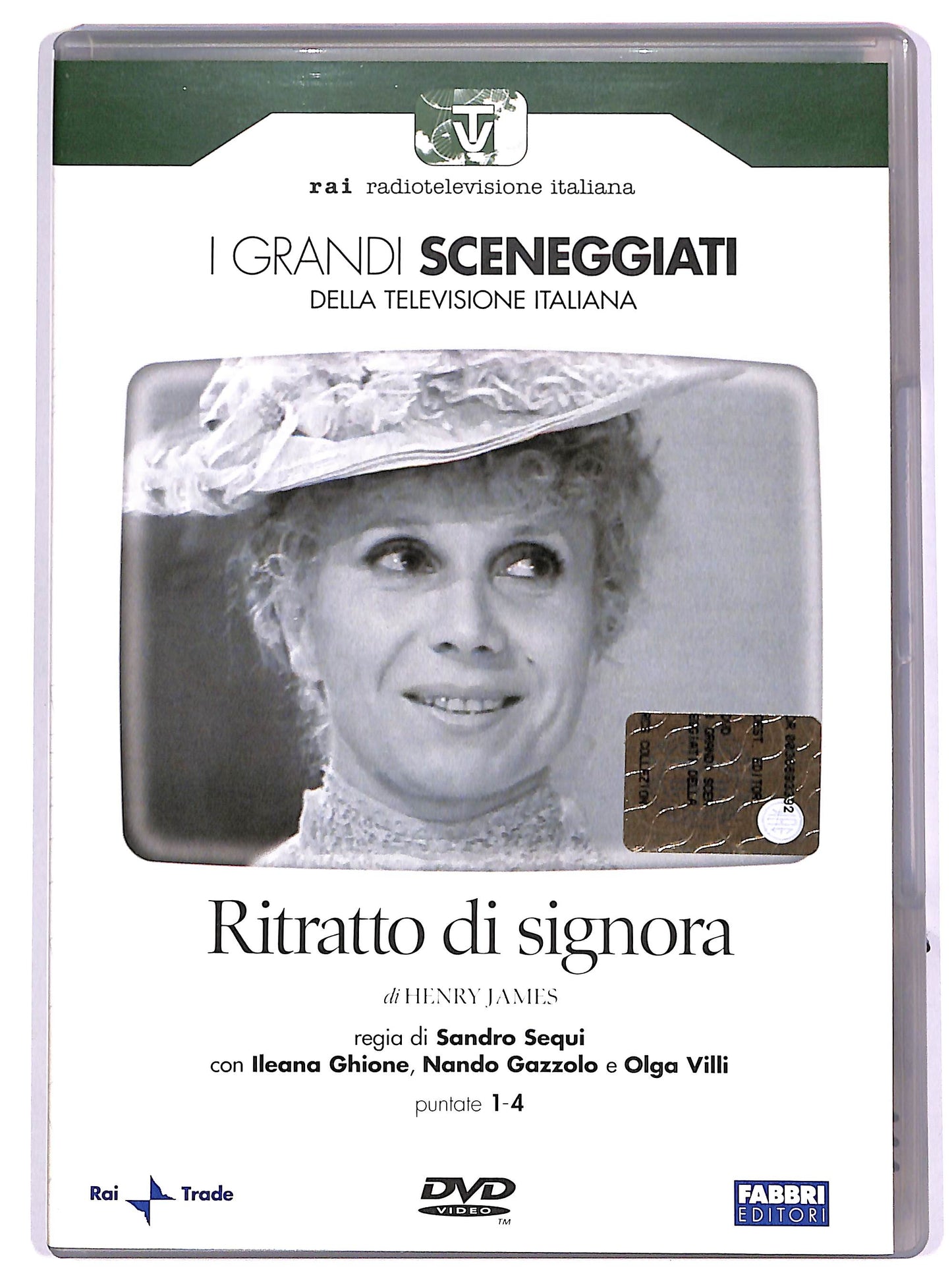 EBOND Sceneggiati Rai - Ritratto di signora - Puntate 1-4 EDITORIALE DVD D701045