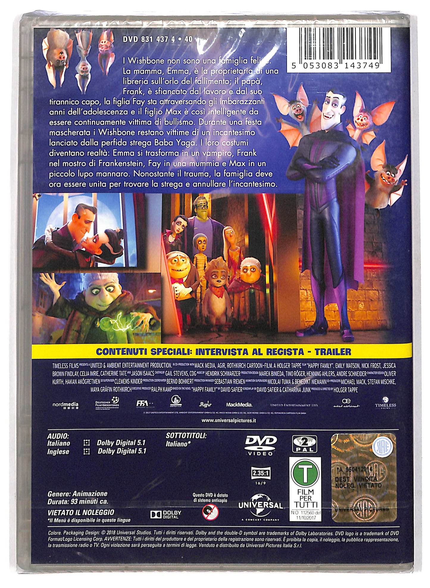 EBOND Monster Family DVD D701223