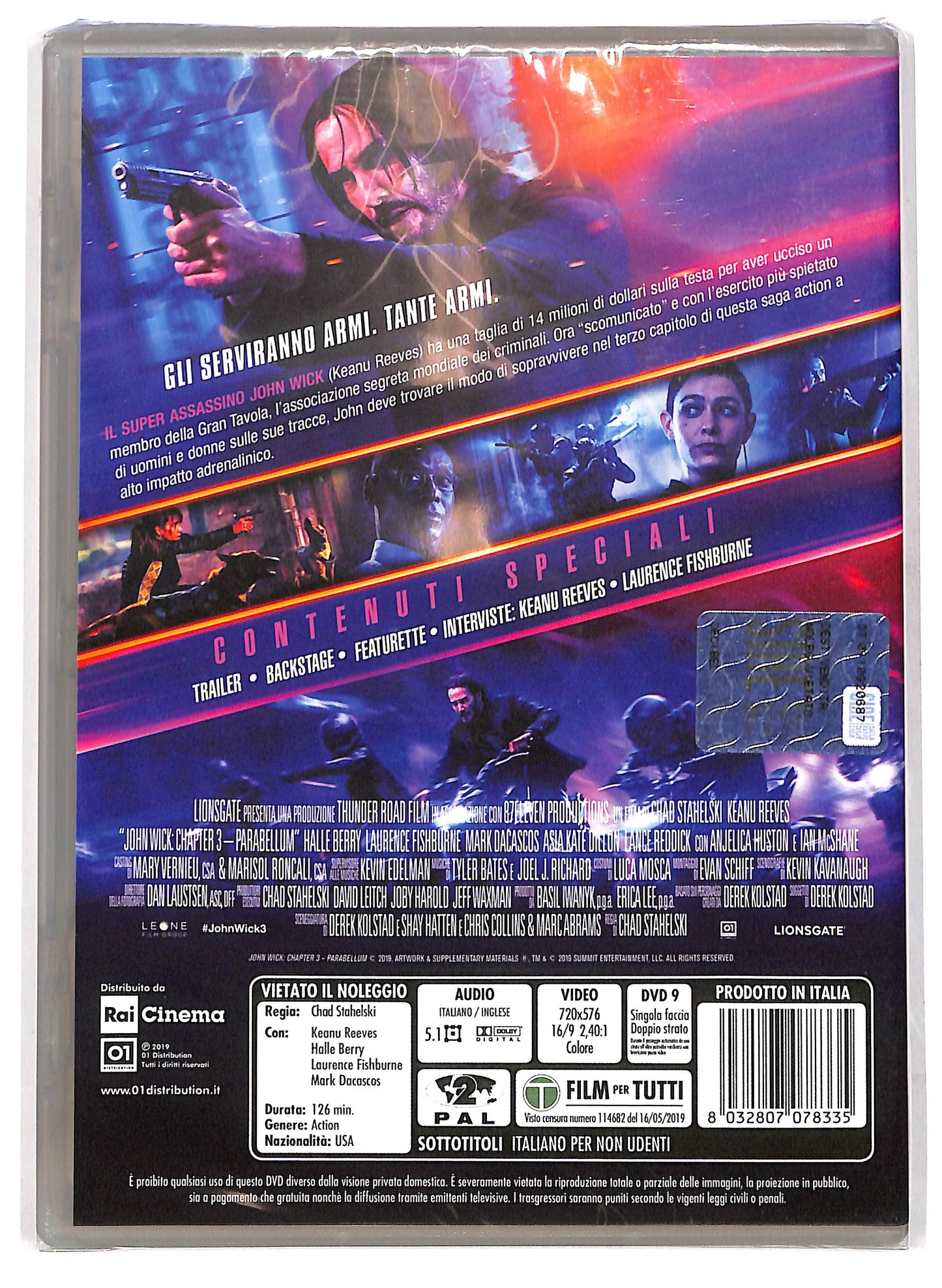 EBOND John Wick 3 - Parabellum DVD D701225