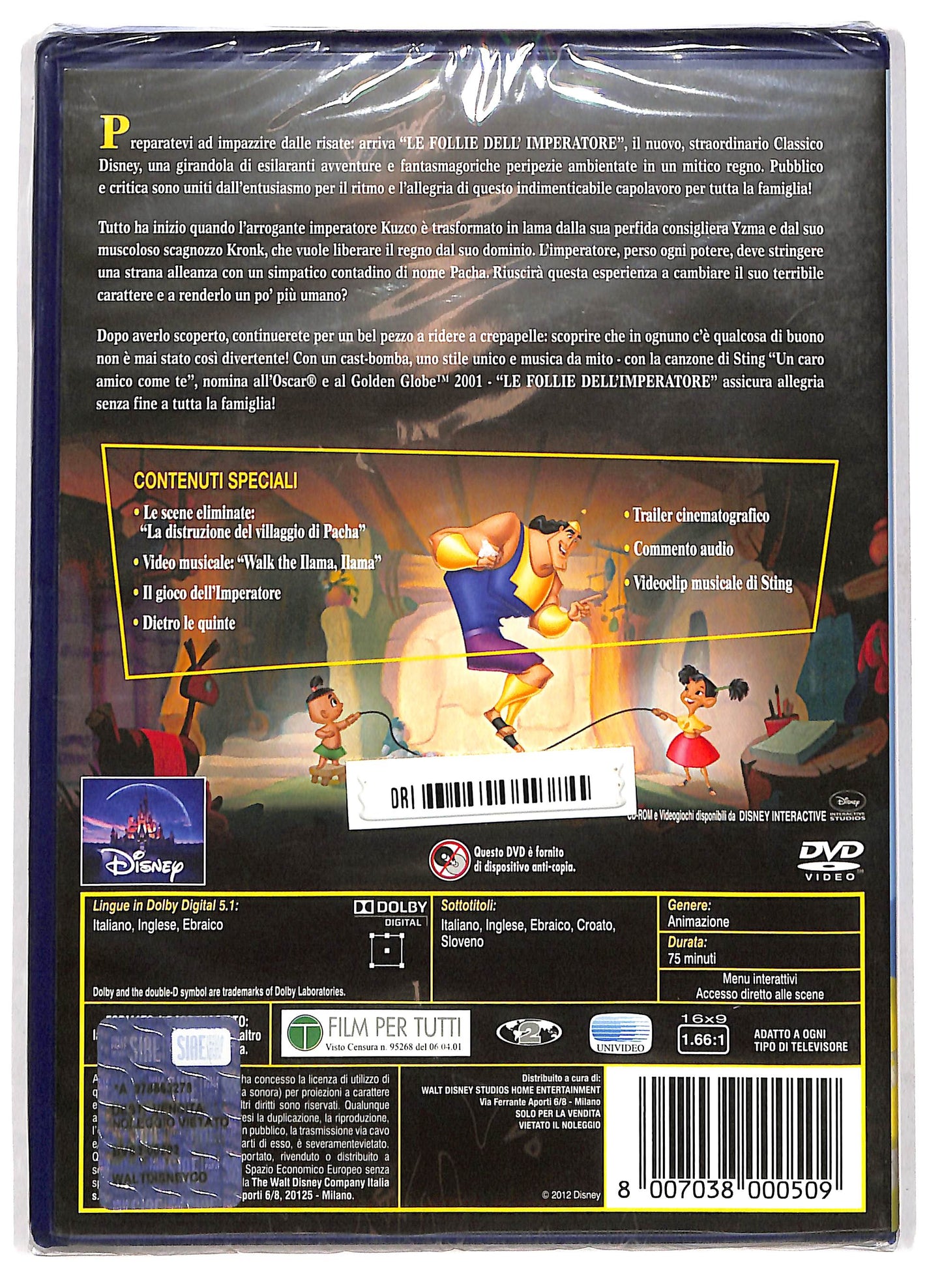 EBOND Le follie dell'imperatore DVD D701323