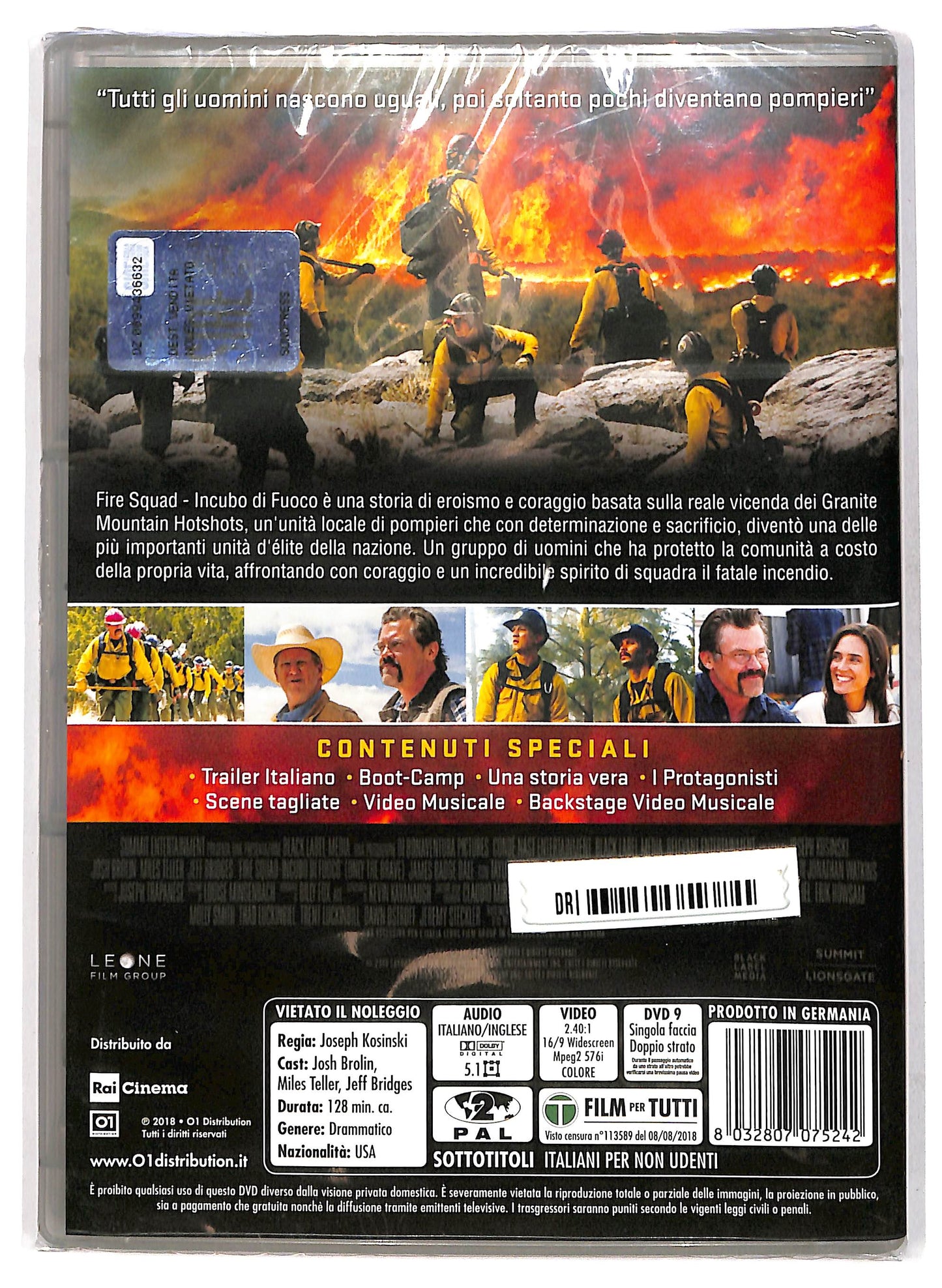 EBOND Fire Squad - Incubo di fuoco DVD D701326