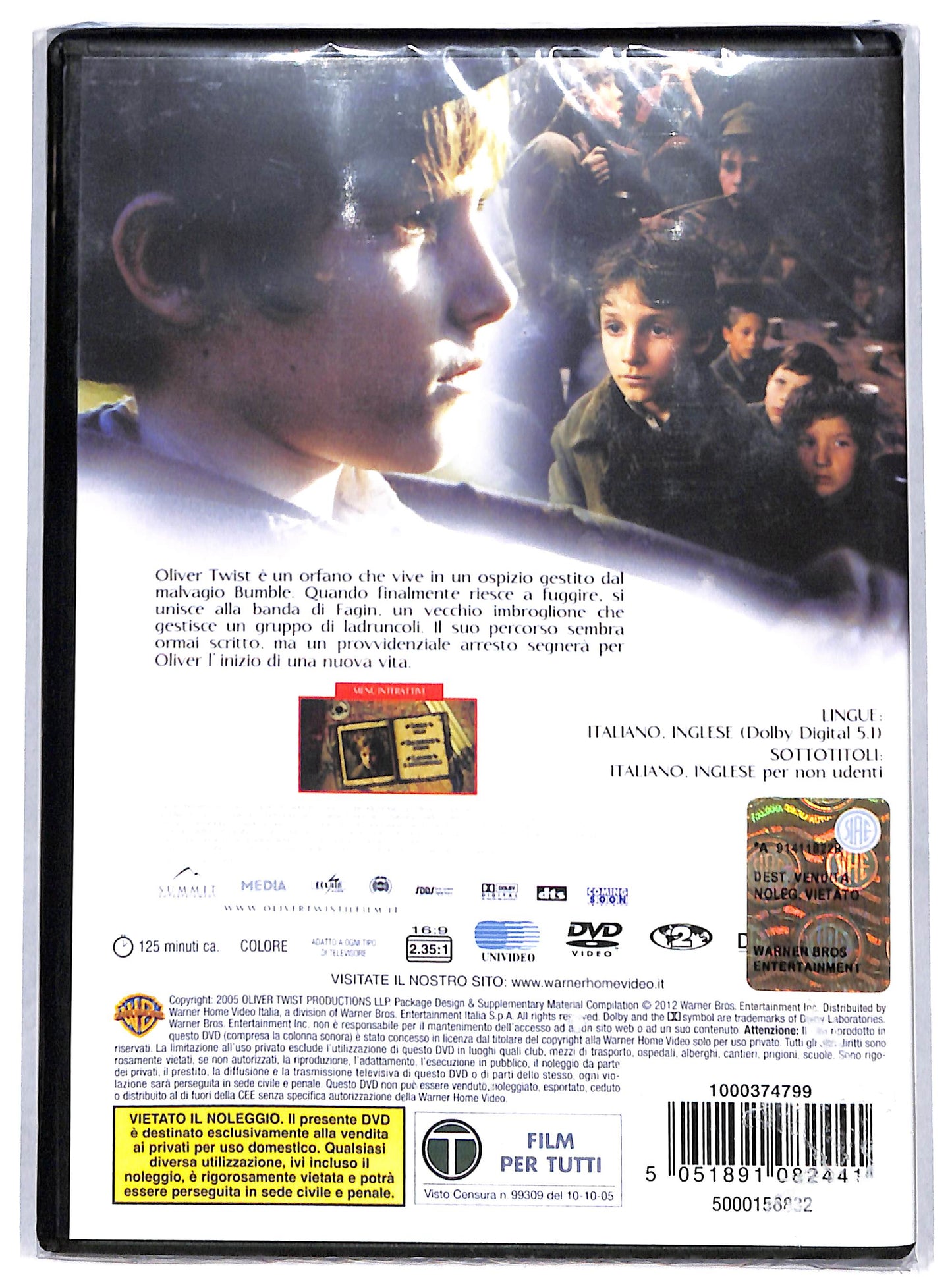 EBOND oliver twist DVD D701506