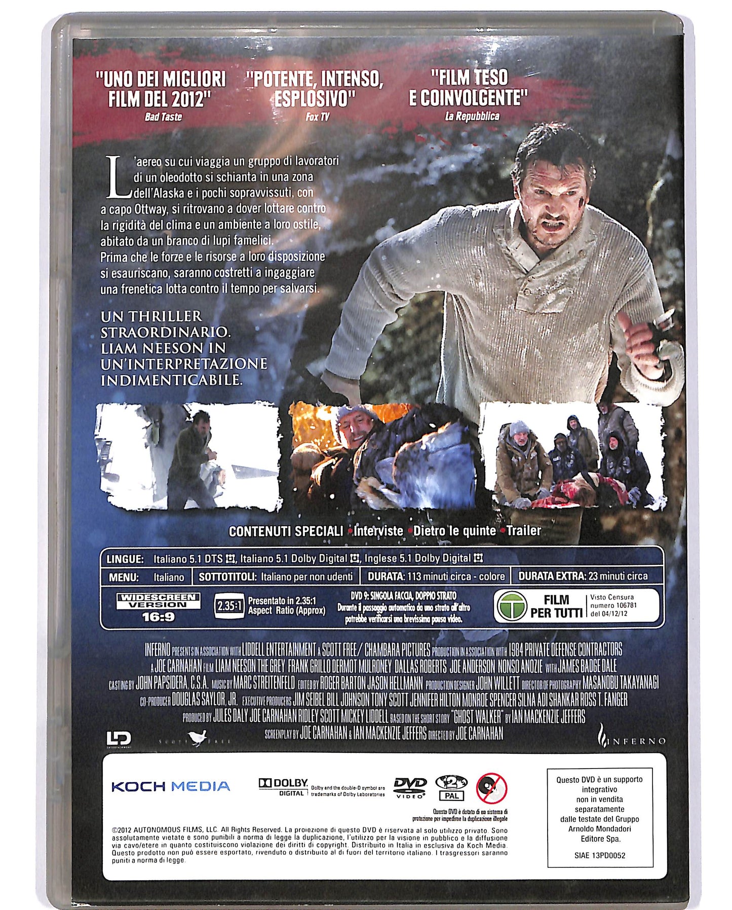 EBOND The Grey EDITORIALE DVD D701804