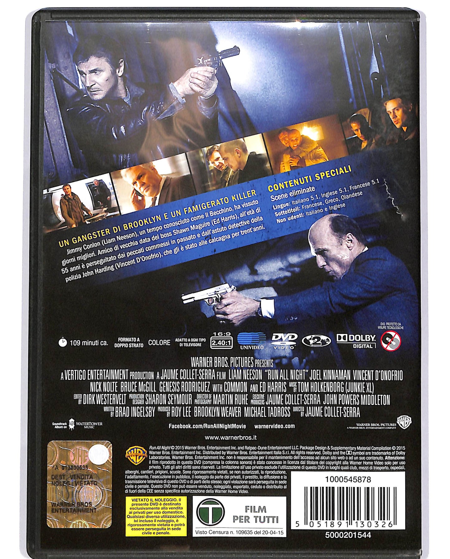 EBOND Run all night Una notte per sopravvivere DVD D701838