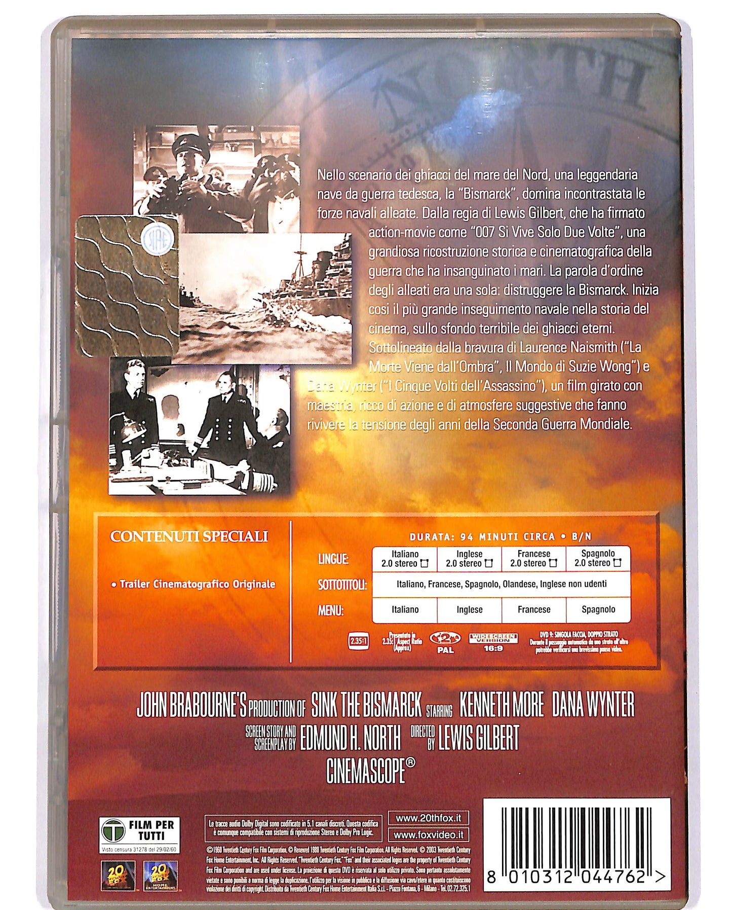 EBOND Affondate la Bismarck DVD D701855