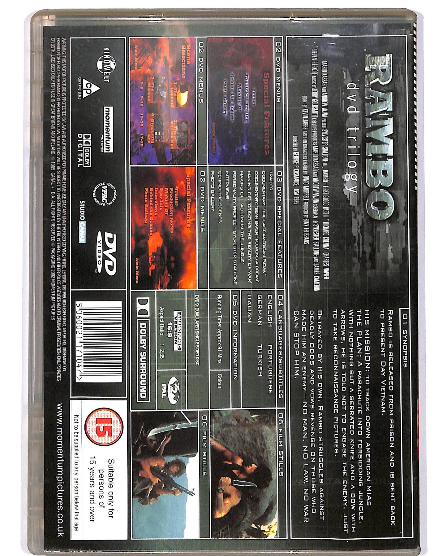 EBOND First blood Parte 2 Vol.15 EDITORIALE DVD D701859