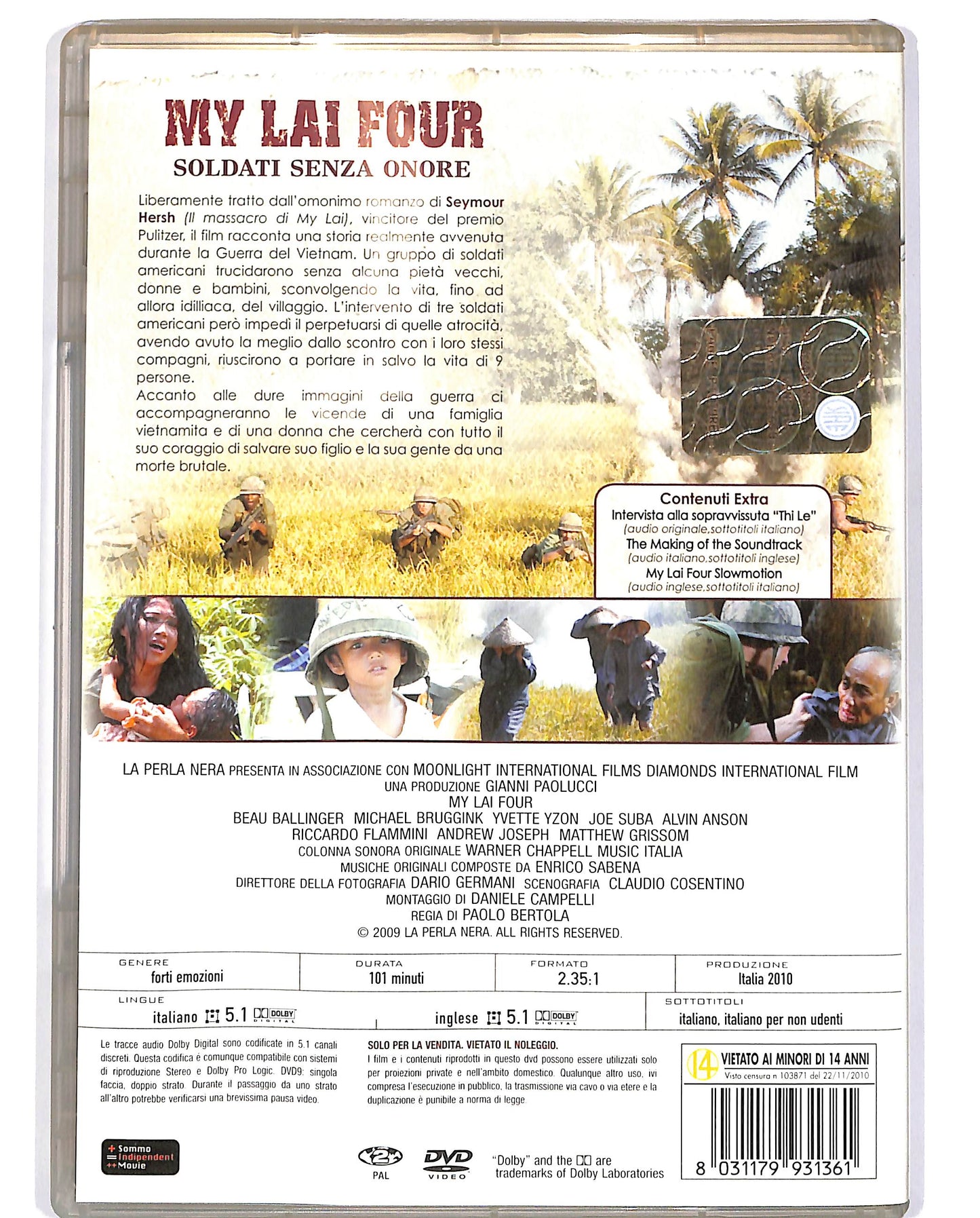EBOND My Lai Four - Soldati senza onore DVD D701925