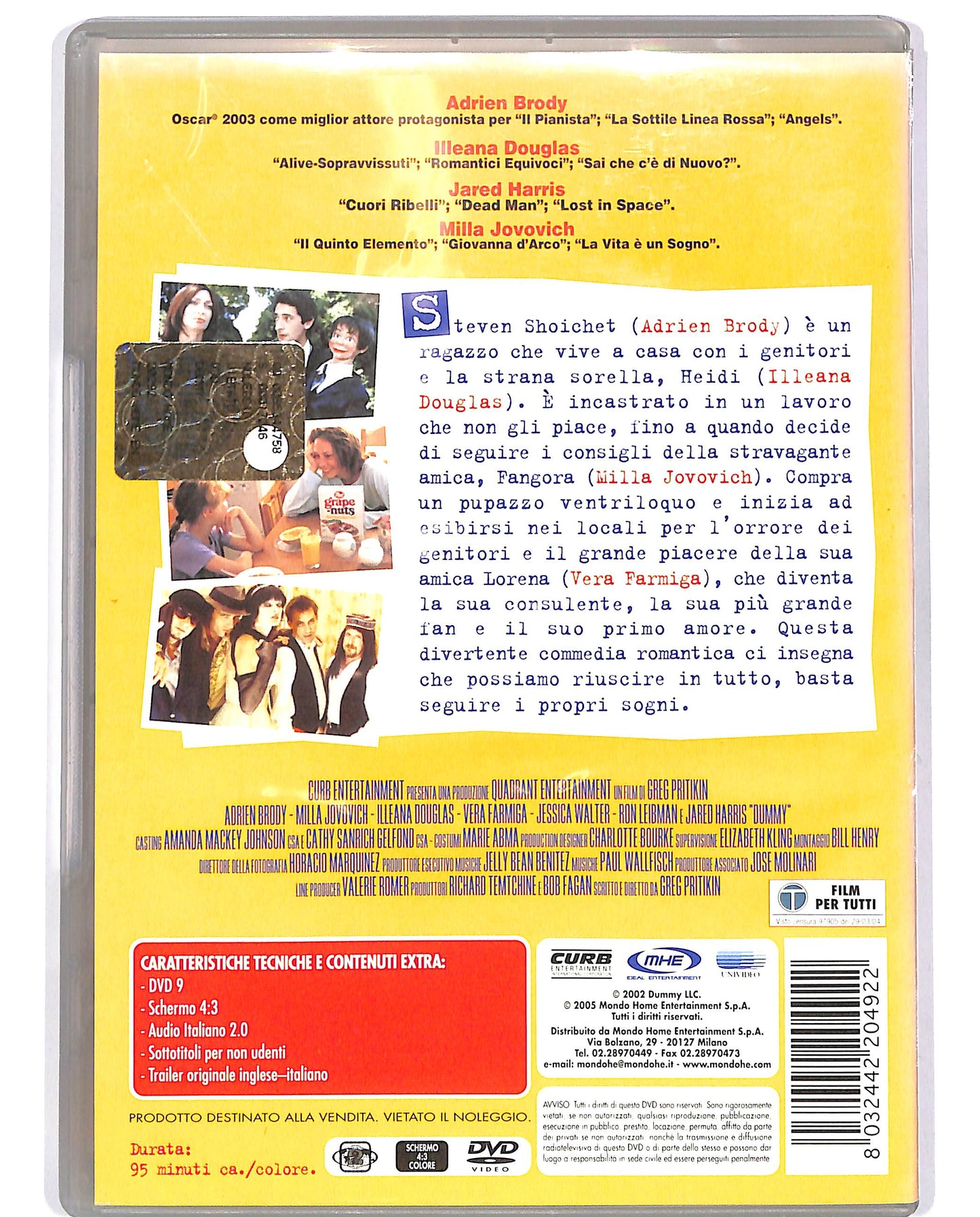 EBOND Dummy DVD D702114
