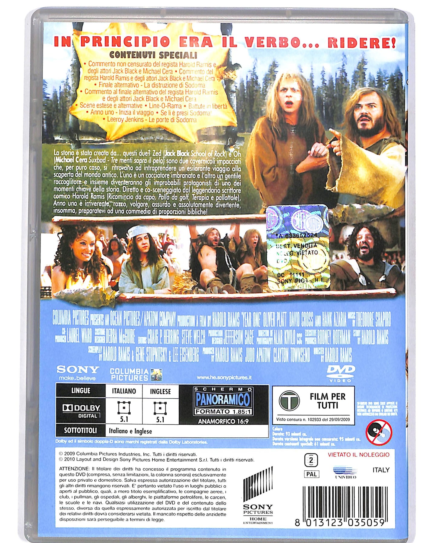 EBOND Anno uno DVD D702207