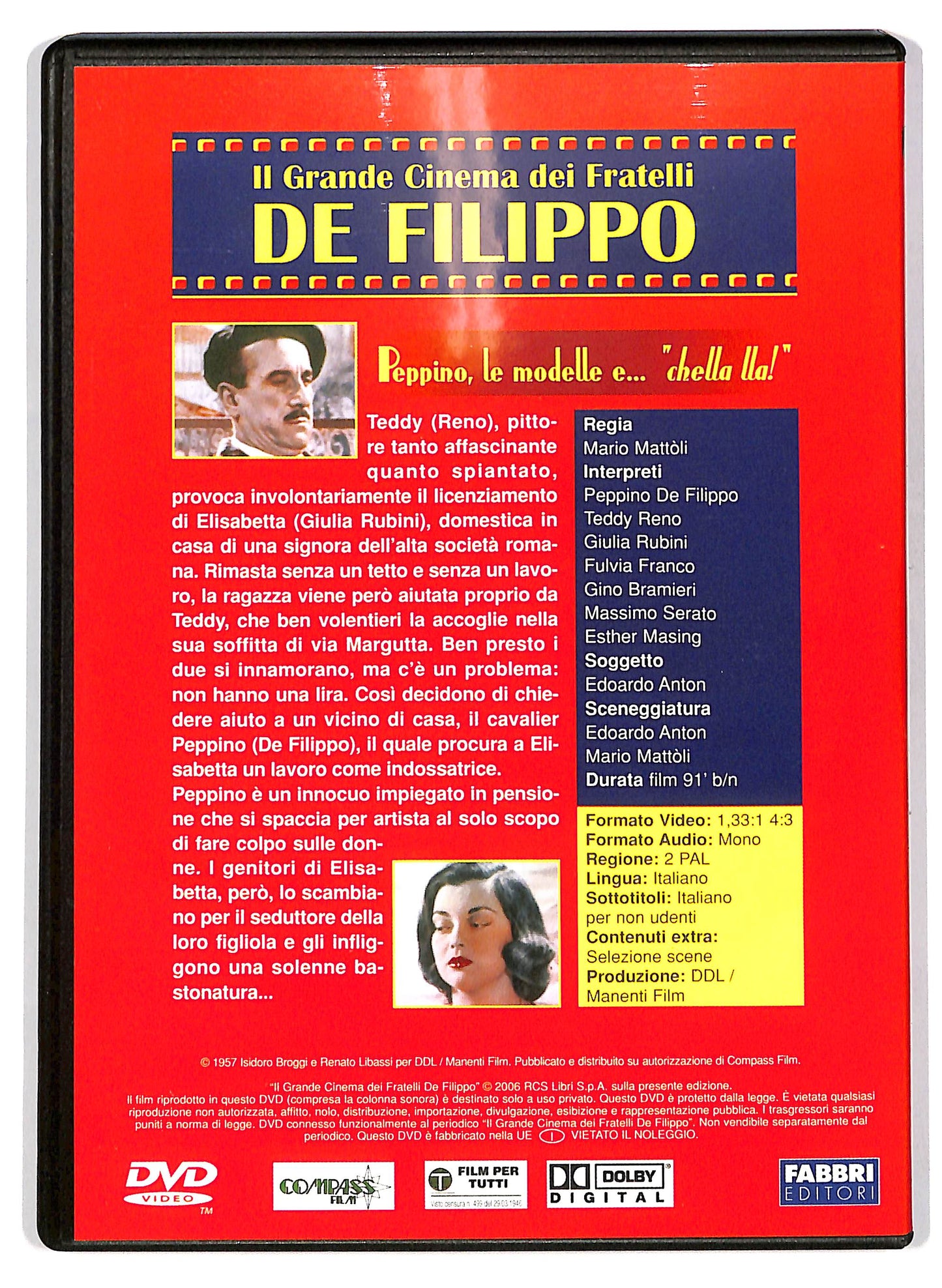 EBOND Peppino, le modelle e... 'chella lla' EDITORIALE DVD D702413