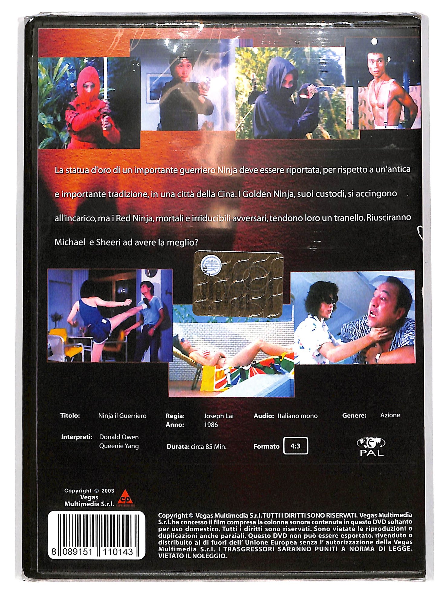 EBOND Ninja Il guerriero DVD D702507