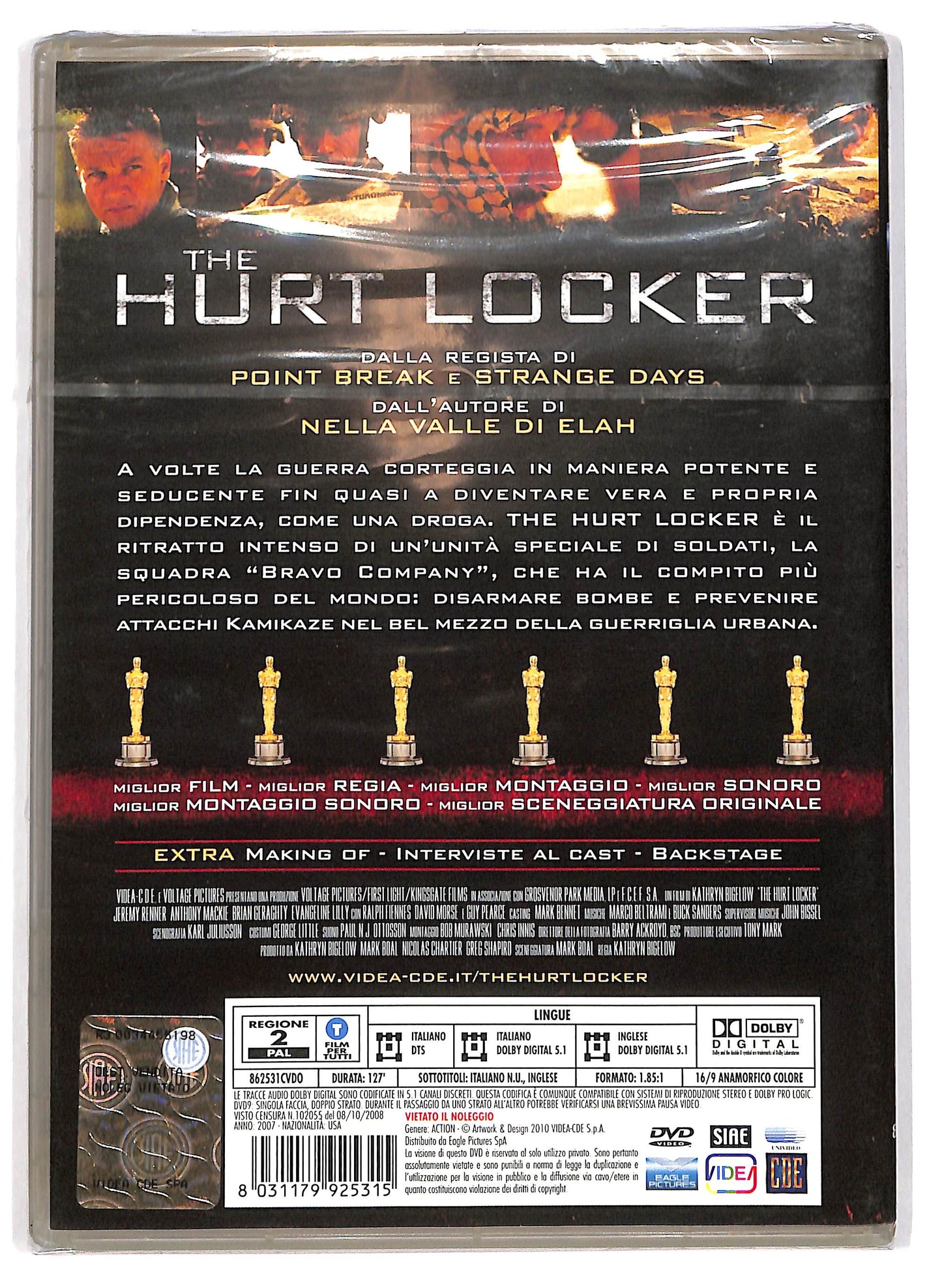 EBOND The Hurt Locker EDITORIALE DVD D702526