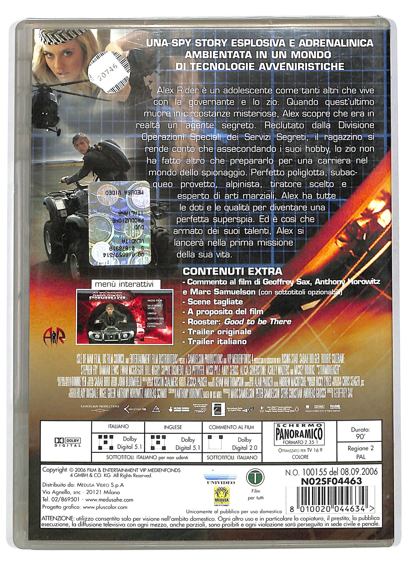 EBOND Alex Rider: Stormbreaker NOLEGGIO DVD D702611