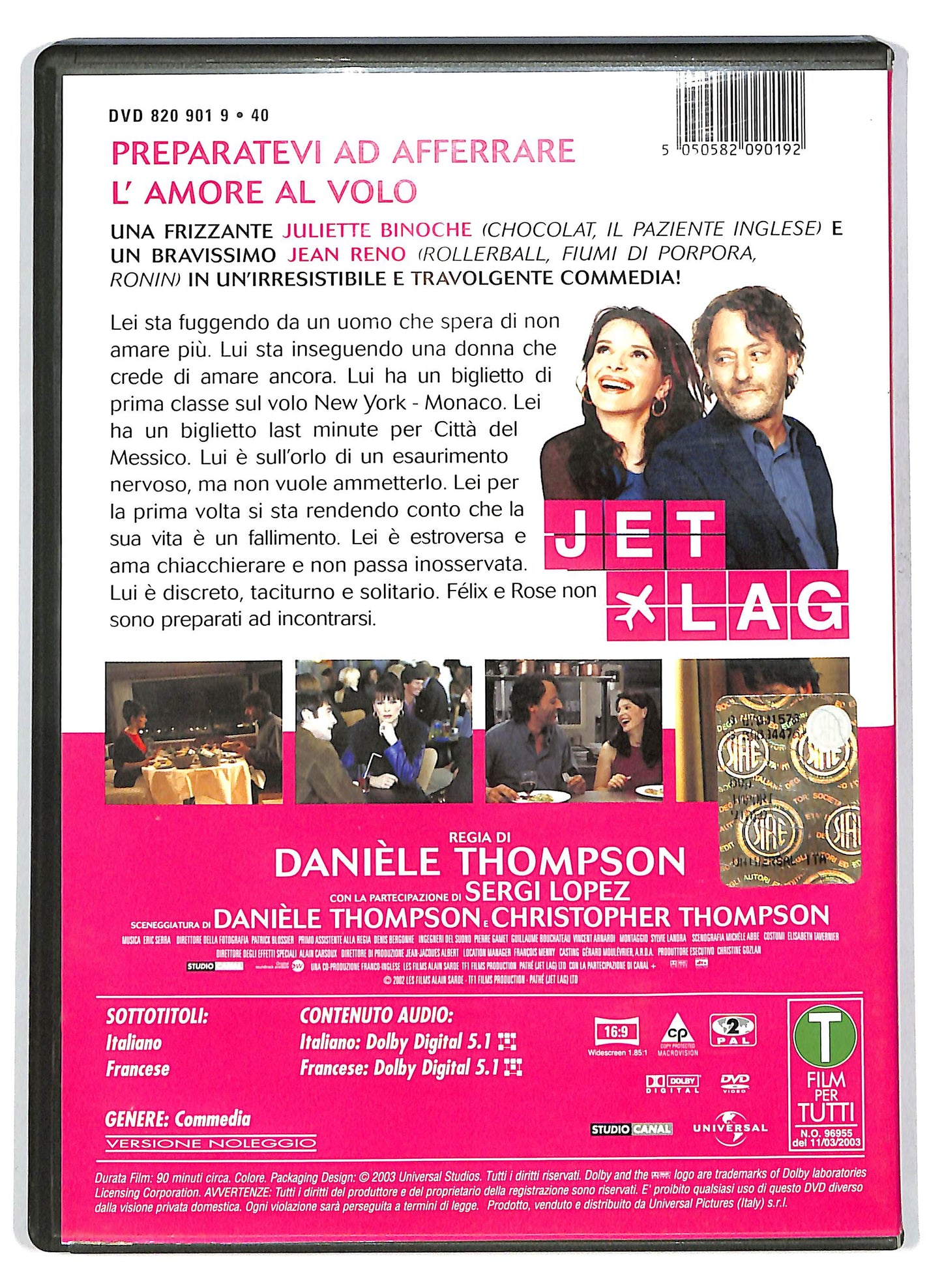 EBOND Jet Lag NOLEGGIO DVD D702617