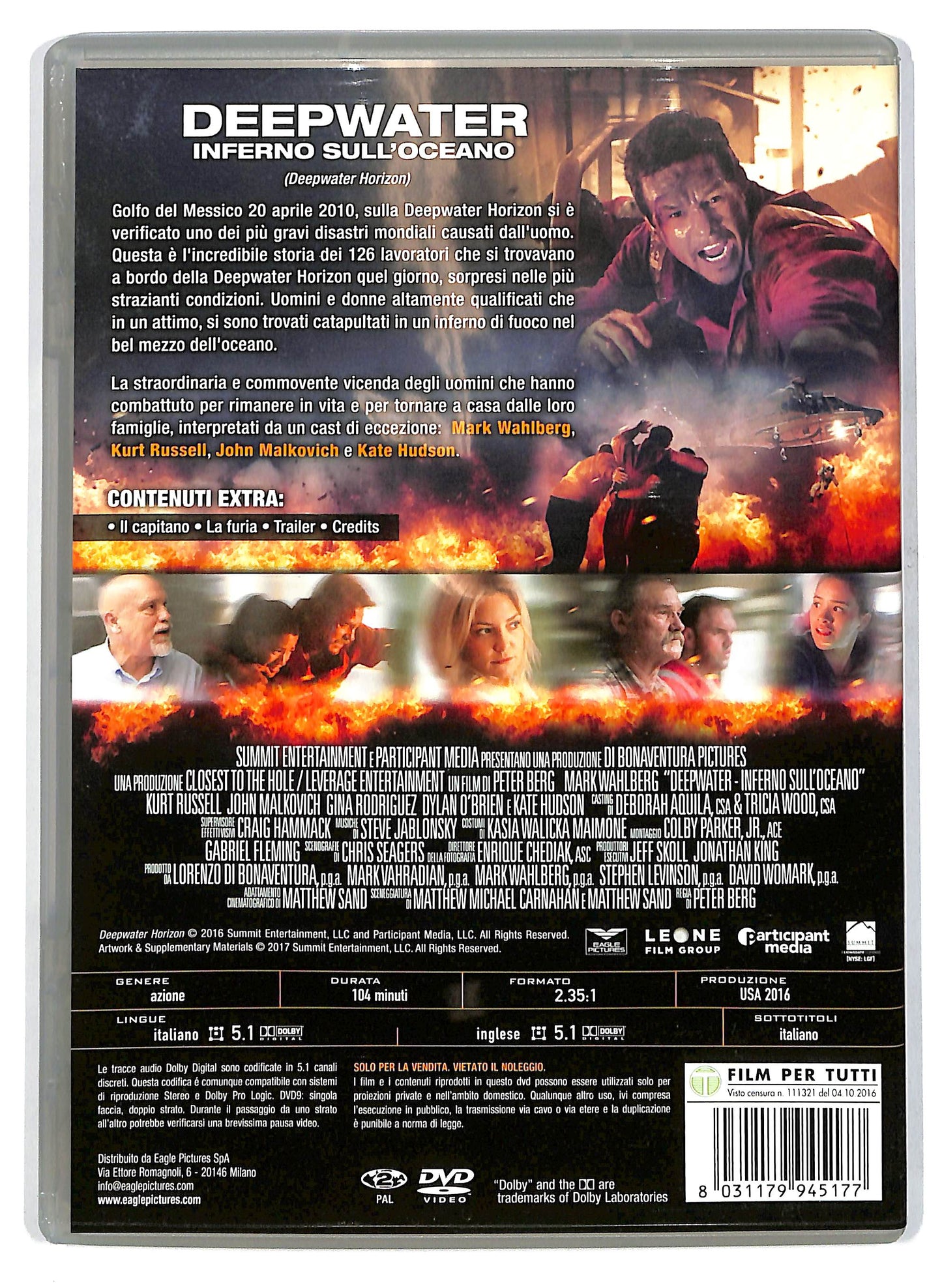 EBOND Deepwater - Inferno sull'oceano DVD D702623