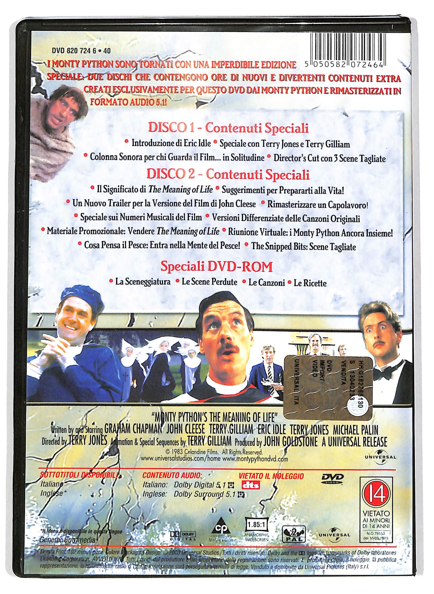 EBOND Monty Python's The meaning of life EDIZIONE SPECIALE 2DVD DVD D702815