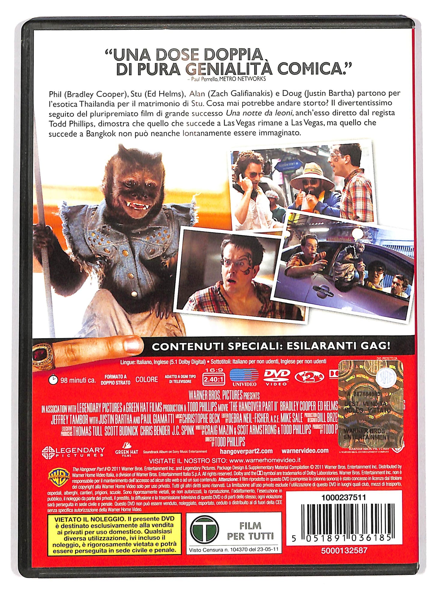 EBOND Una notte da leoni 2 DVD D702901