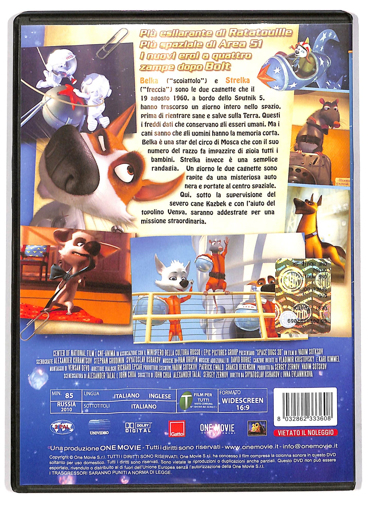 EBOND Space dogs DVD D703019