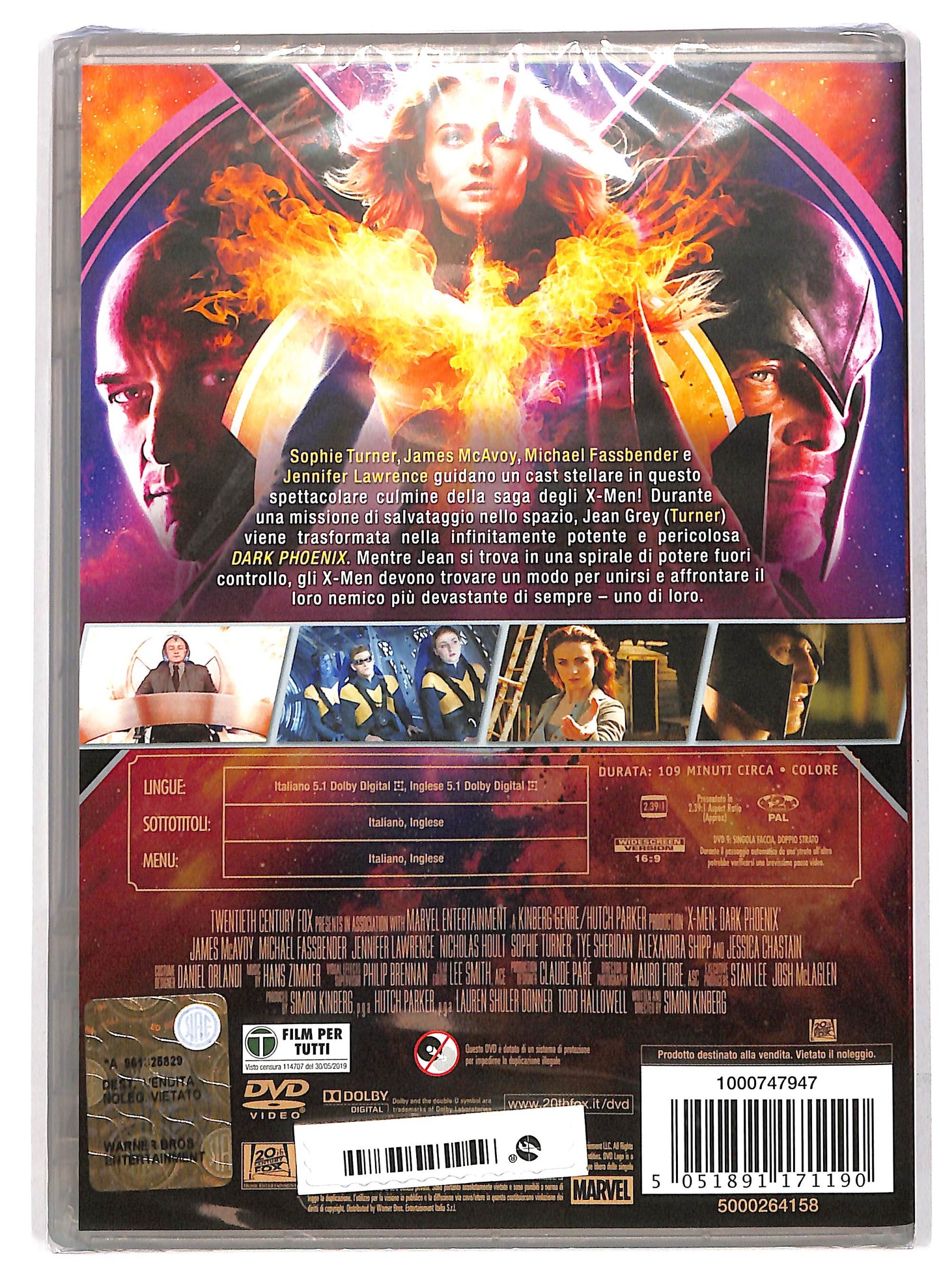 EBOND X-Men - Dark Phoenix DVD D703031