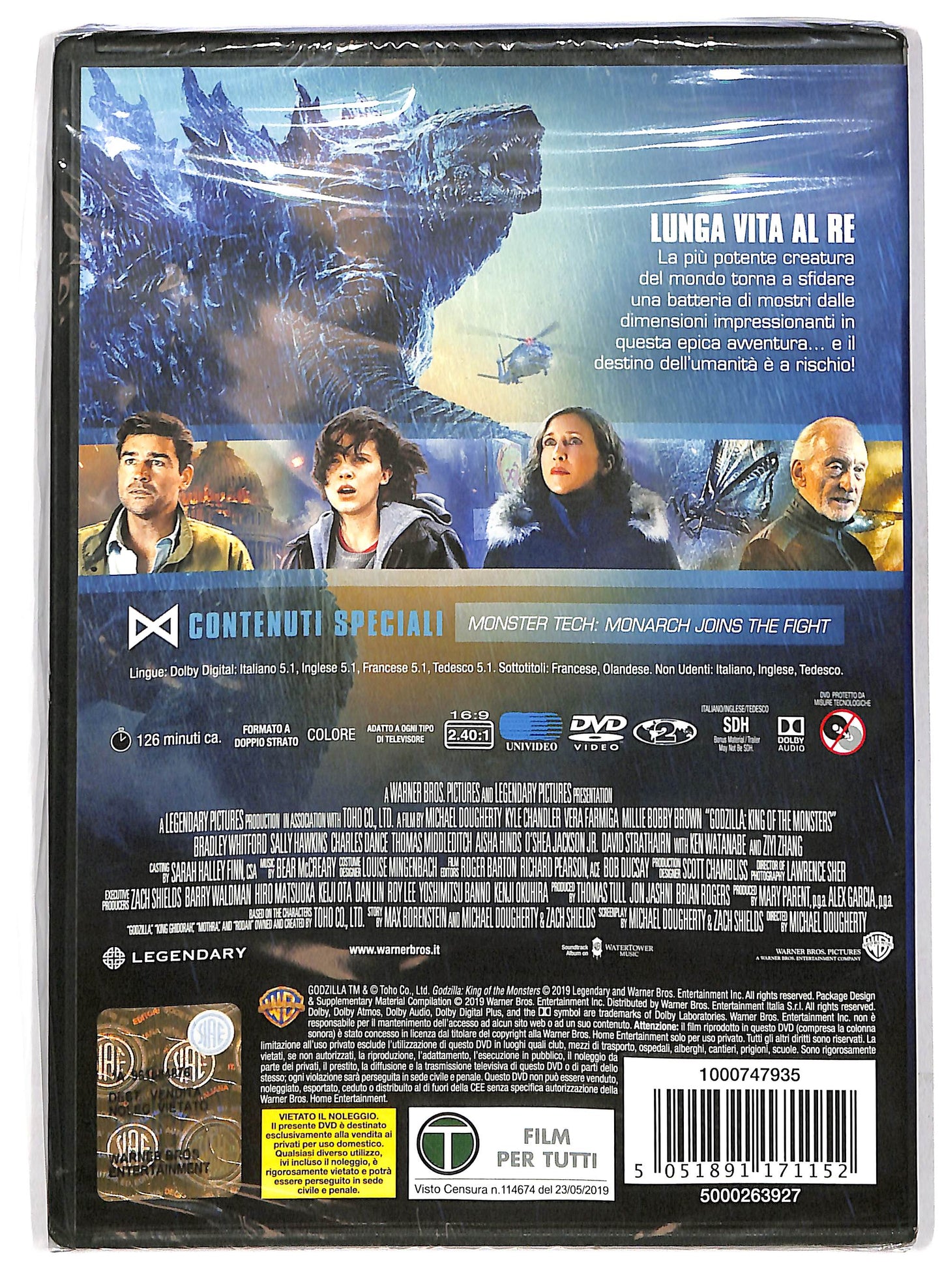 EBOND Godzilla II - King of the Monsters DVD D703033