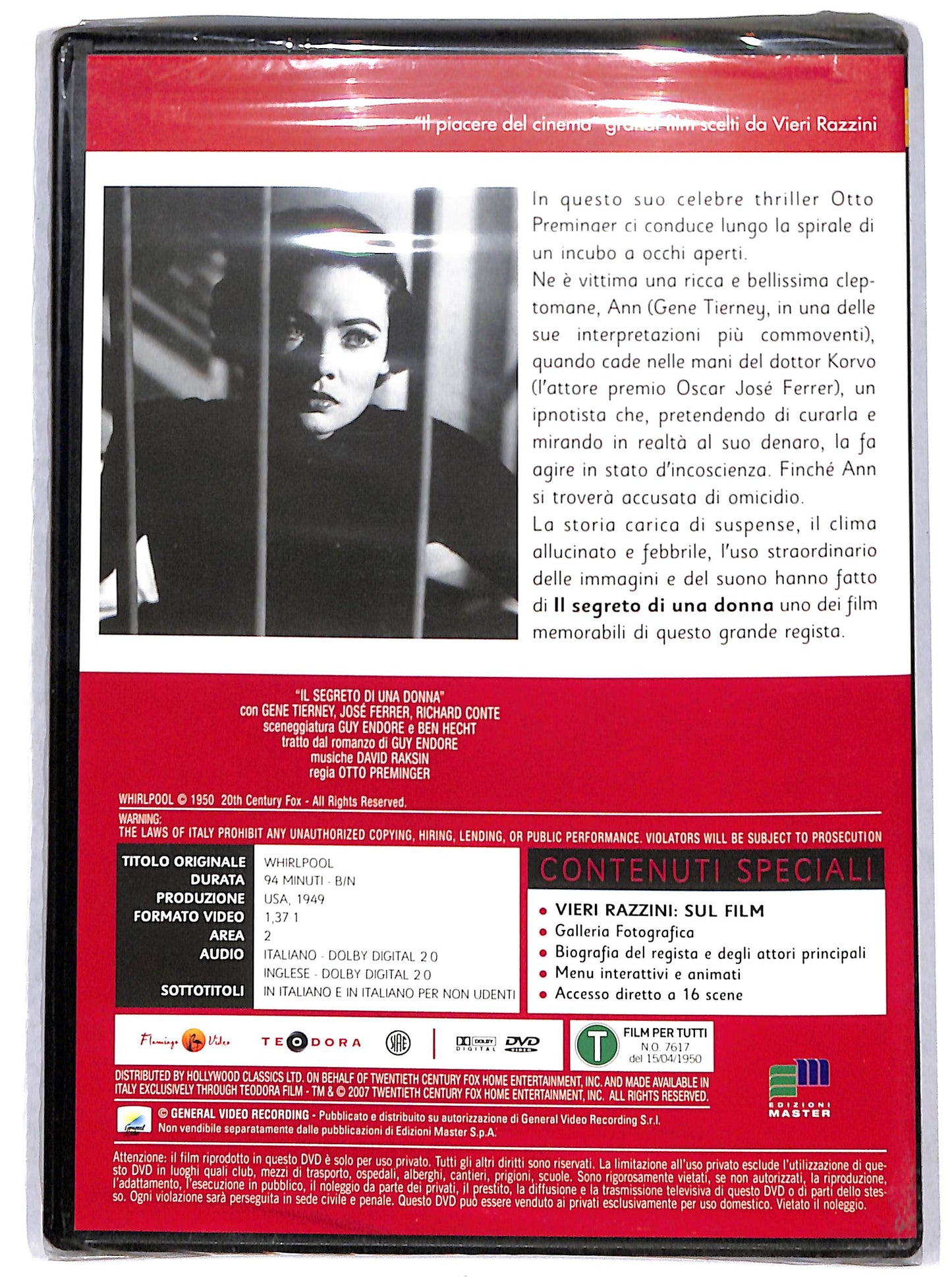 EBOND Il segreto di una donna EDITORIALE DVD D703163