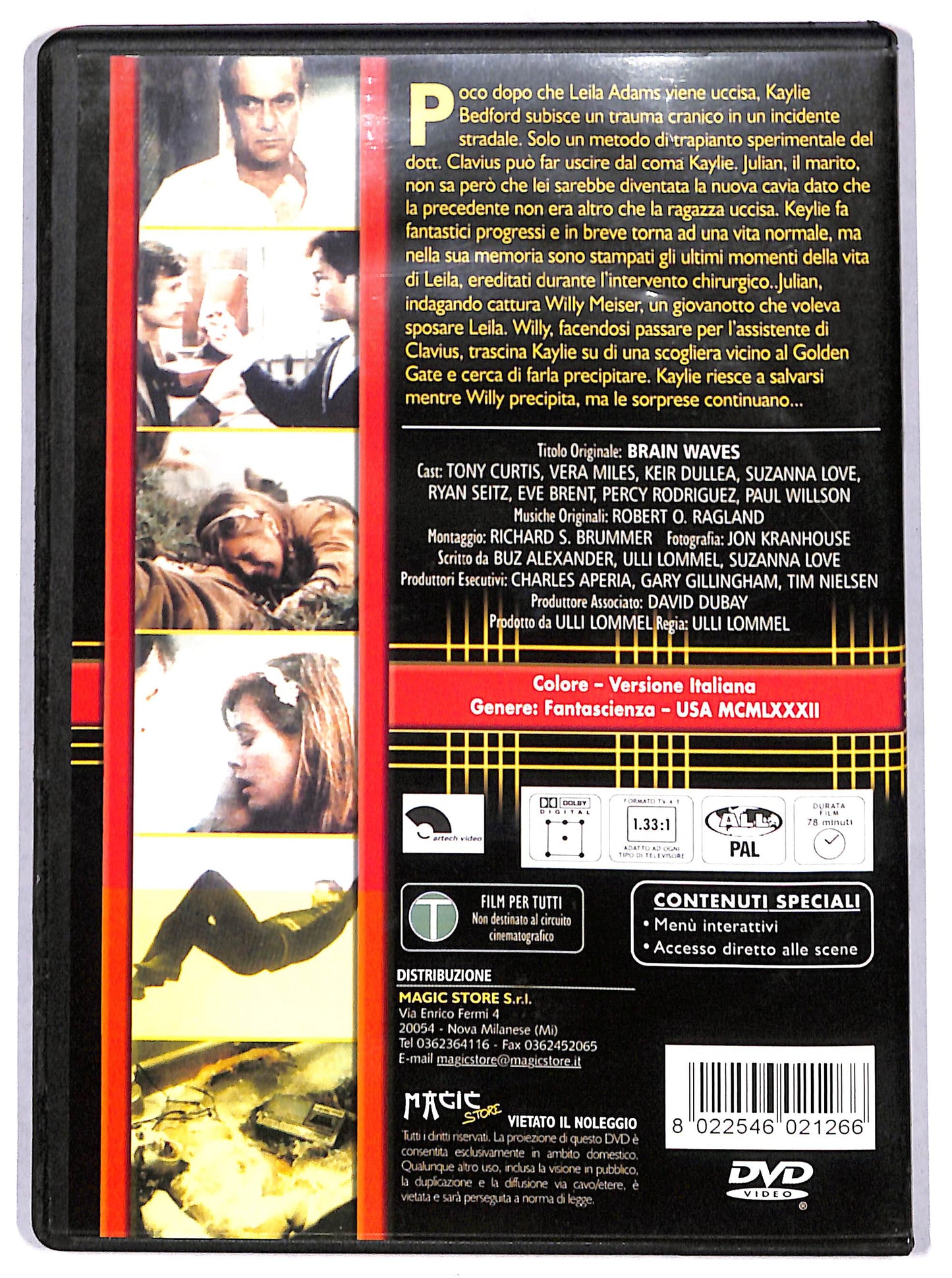 EBOND brain waves - onde celebrali DVD D703264