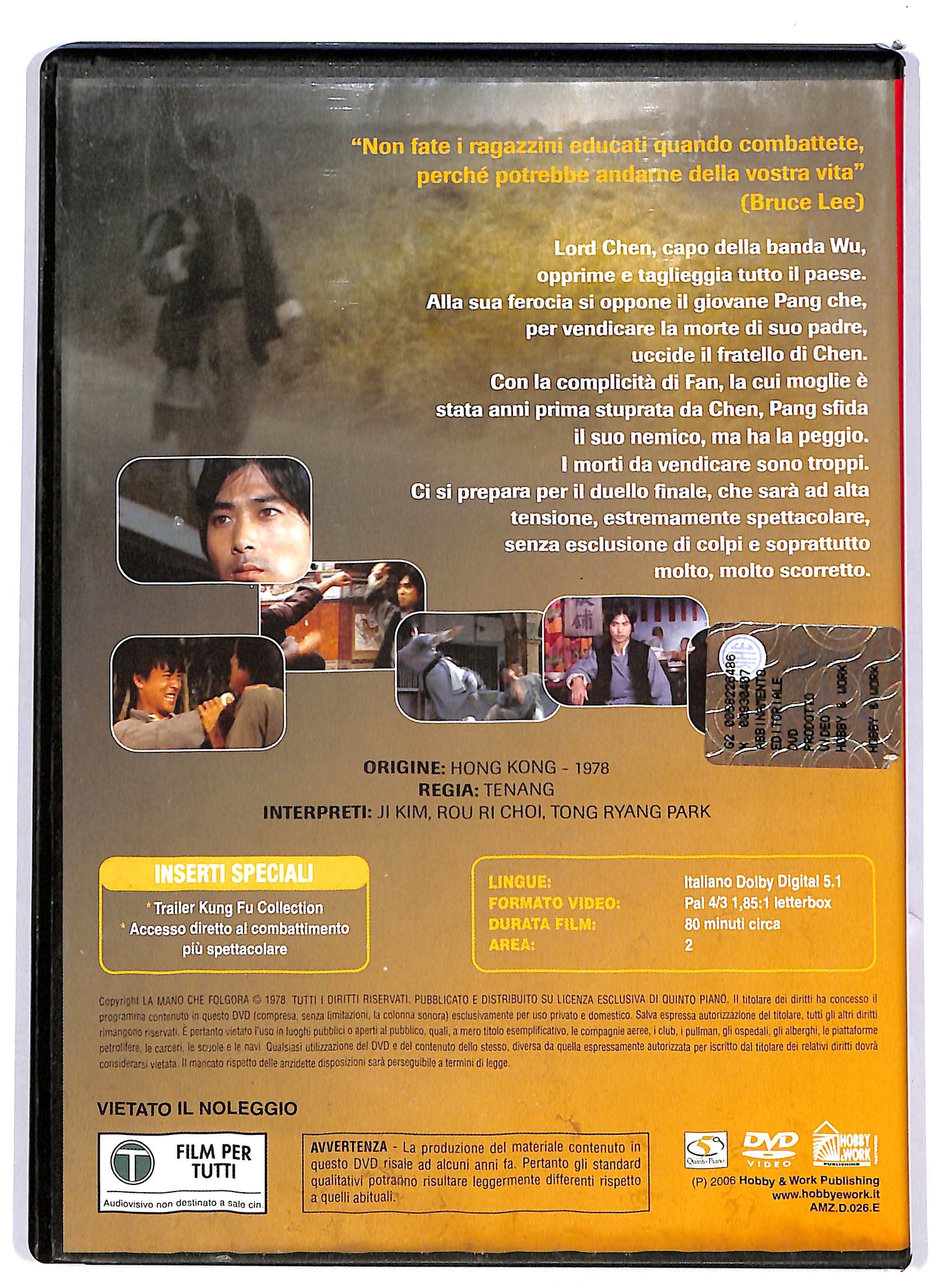 EBOND La Mano che folgora EDITORIALE DVD D703717