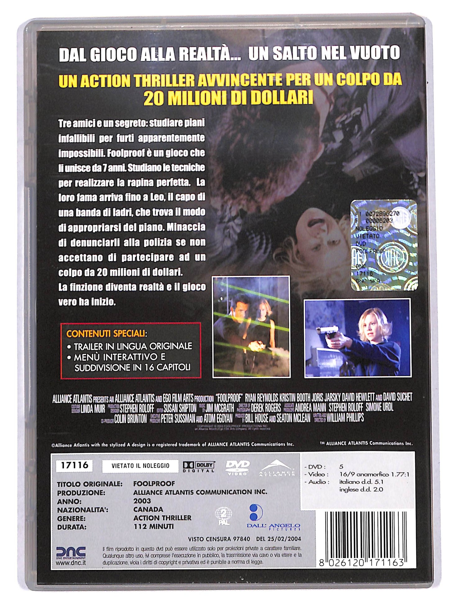 EBOND Foolproof DVD D703915