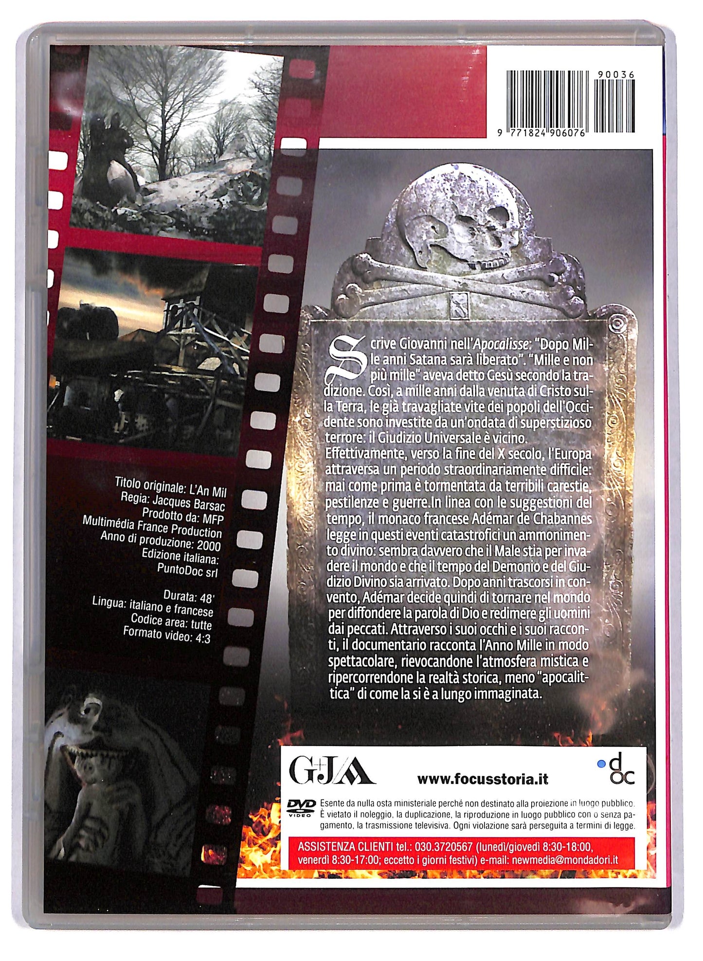 EBOND Anno MILLE Cronache dall'apocalisse EDITORIALE DVD D704124