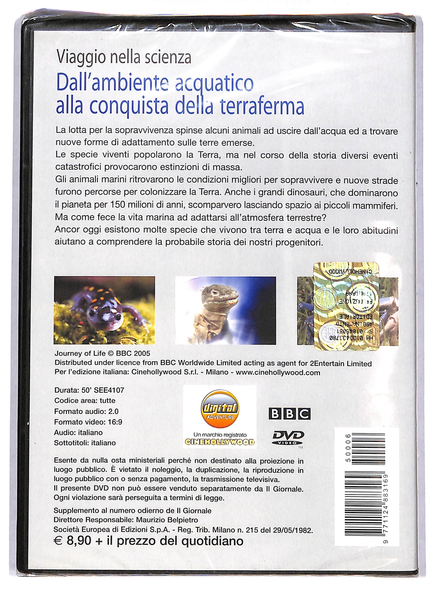EBOND Dall'ambiente acquatico alla terraferma vol 6 EDITORIALE DVD D704128