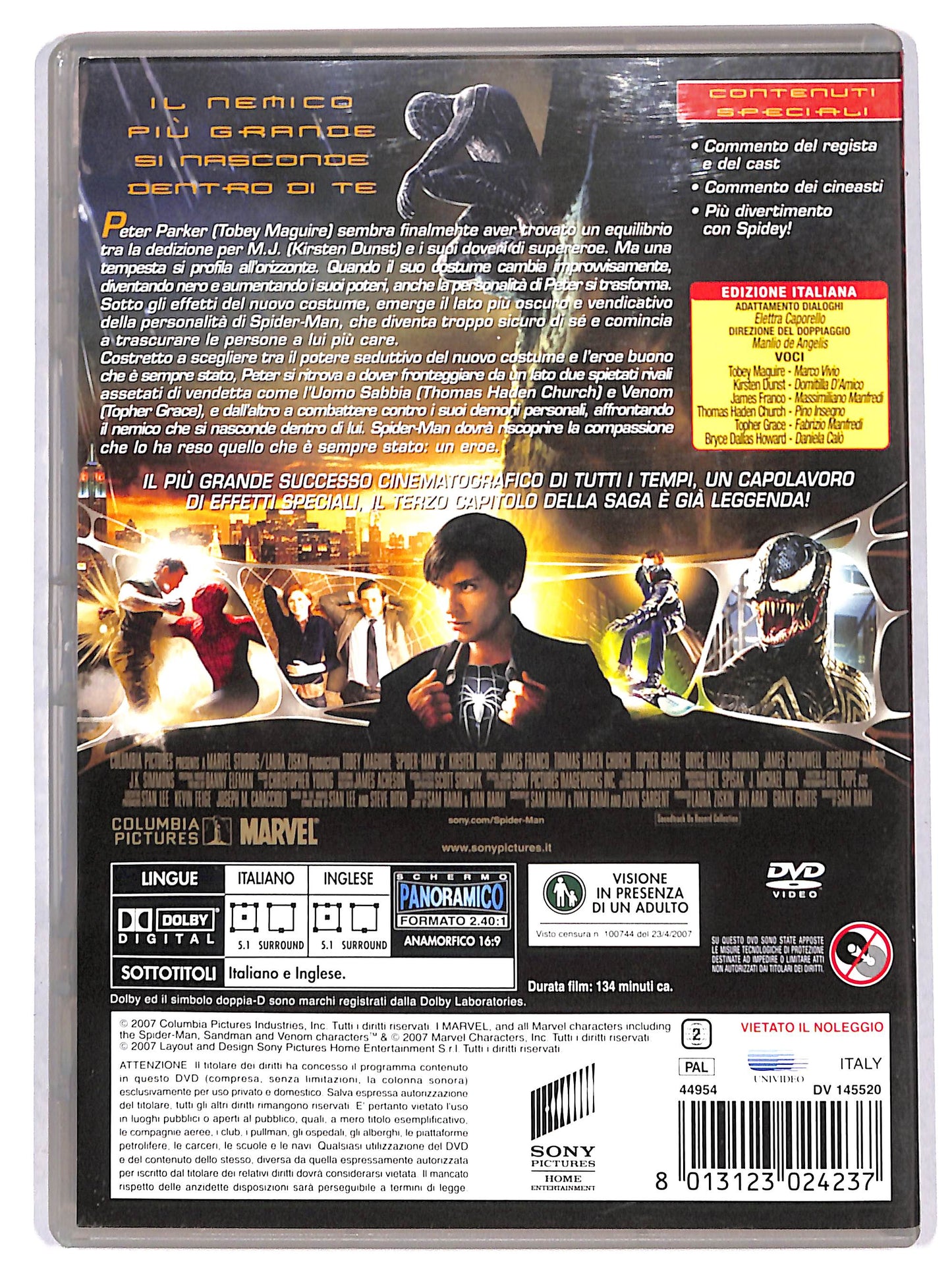 EBOND spider - man 3 DVD D704223