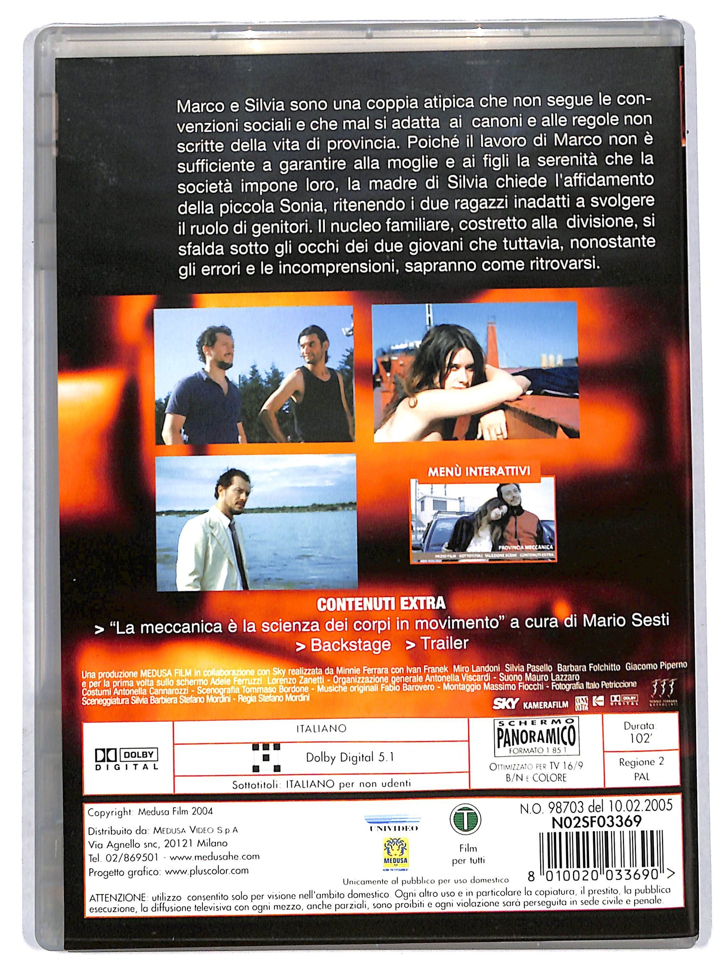 EBOND provincia meccanica DVD D704433
