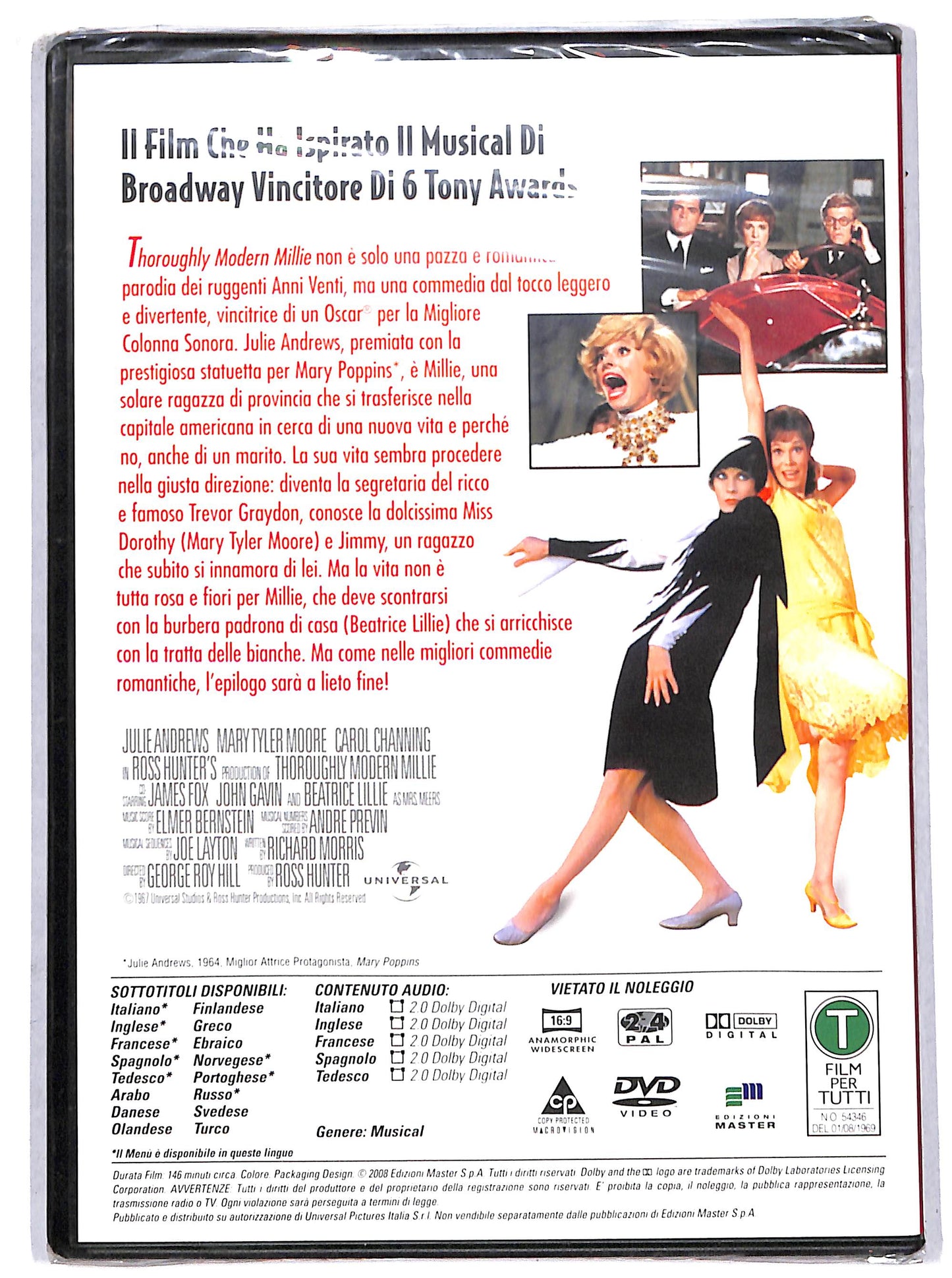 EBOND Thoroughly Modern Millie EDITORIALE DVD D704568