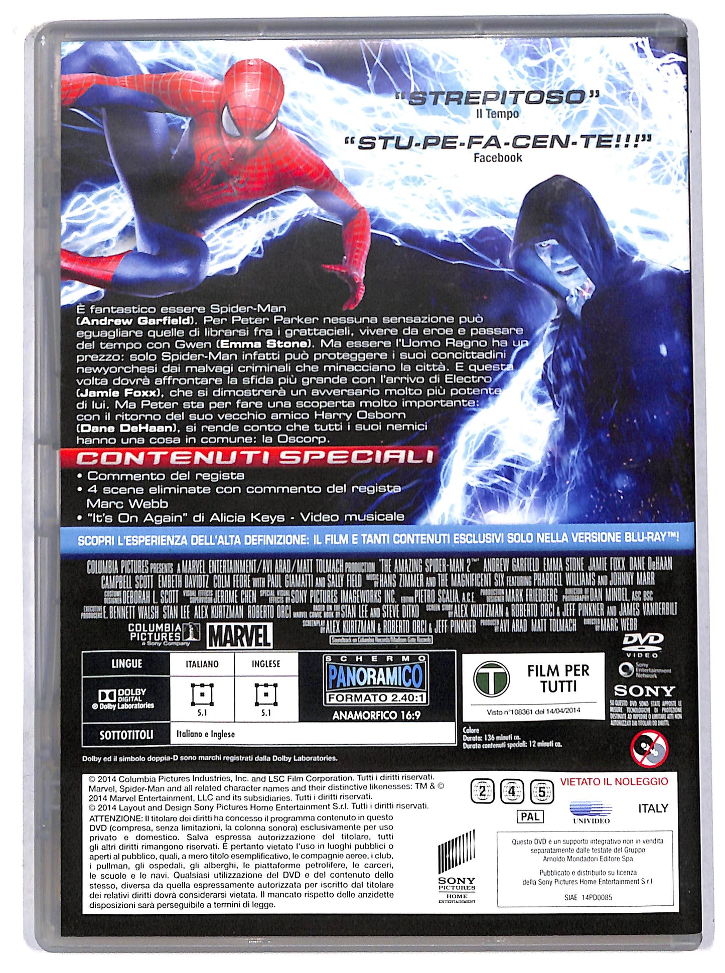 EBOND spider-man 2 EDITORIALE DVD D704647