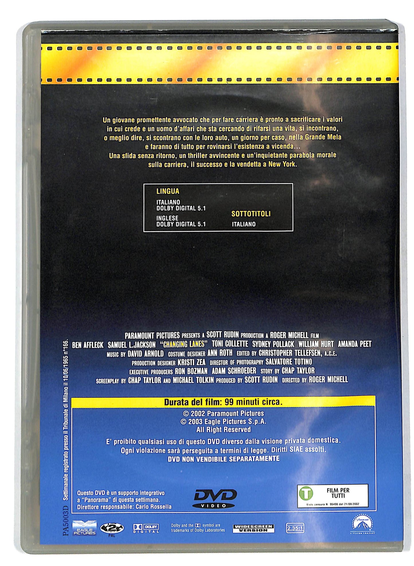 EBOND Ipotesi di reato EDITORIALE DVD D705109